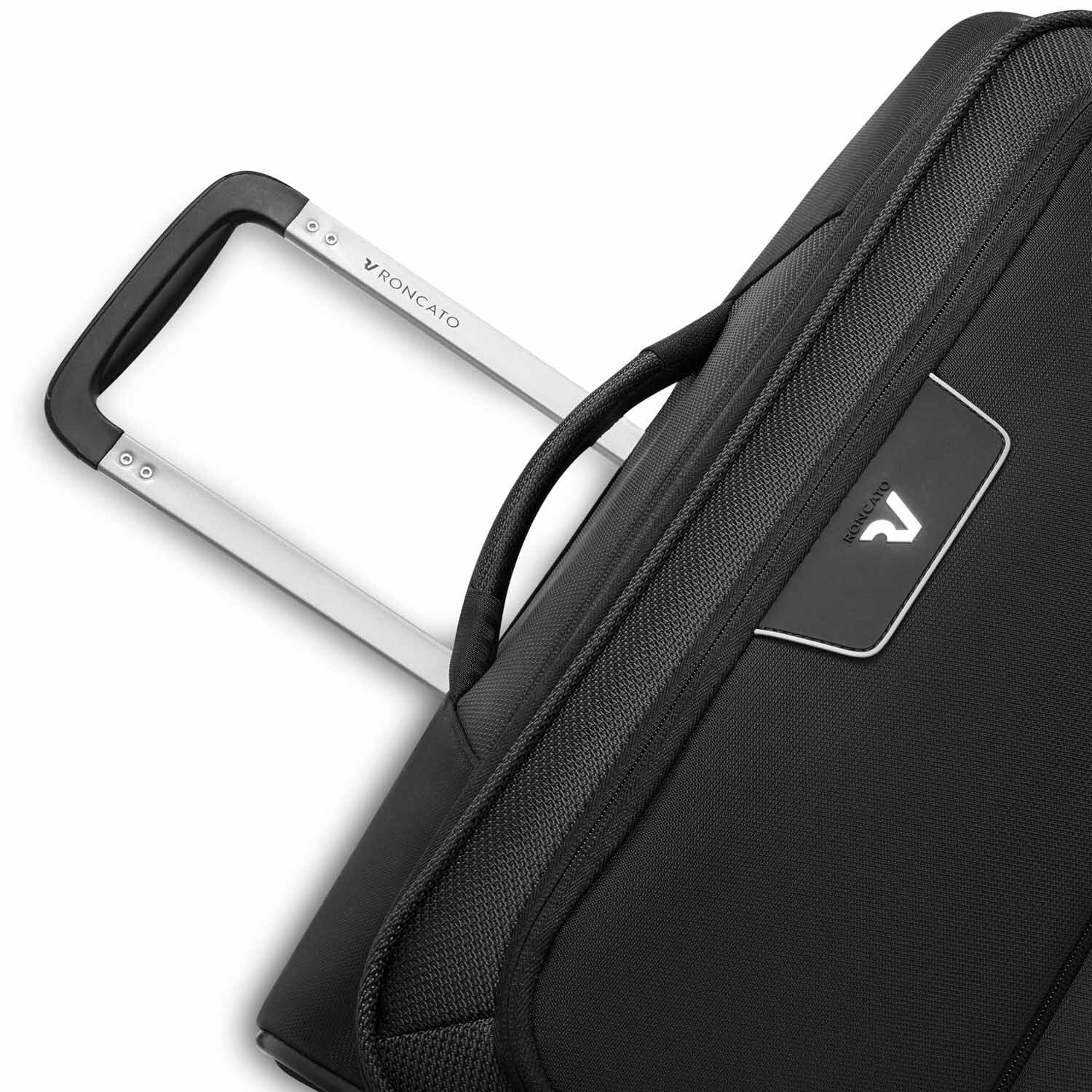 Roncato Joy Grosser Koffer erweiterbar 75cm Schwarz Roncato Joy Grosser Koffer erweiterbar 75cm Schwarz