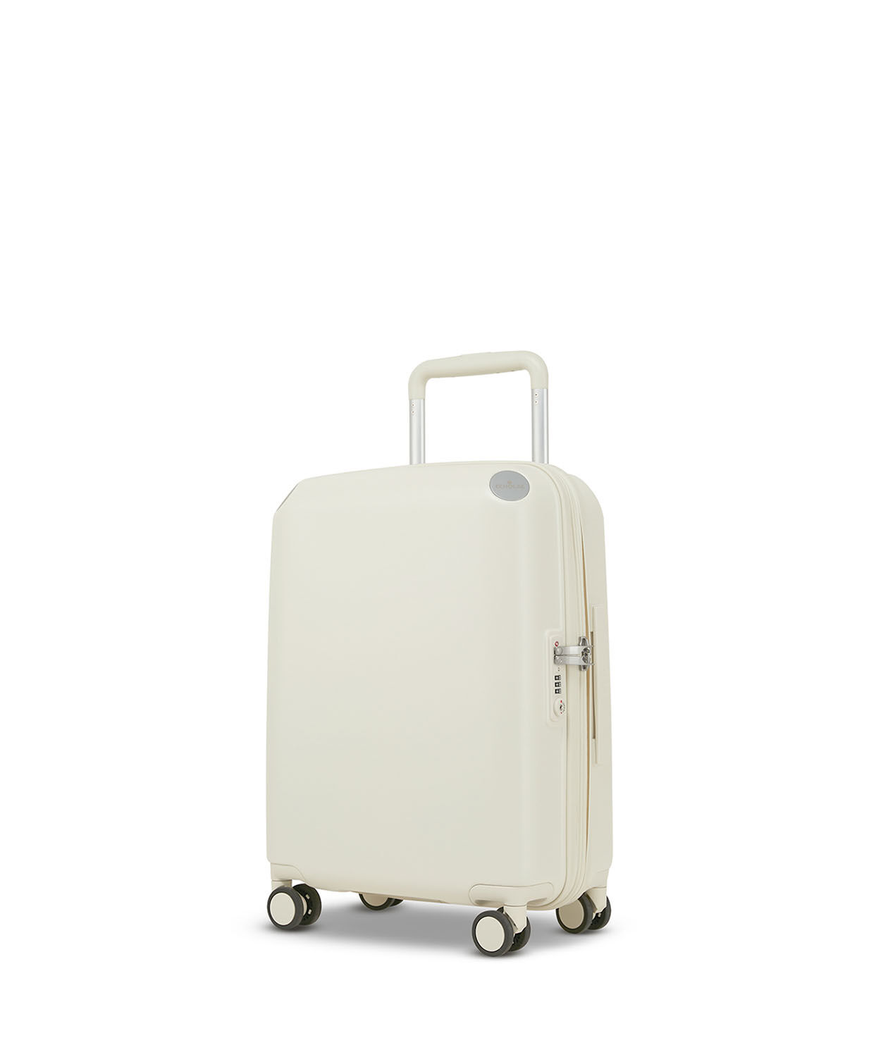 ECHOLAC Panda Koffer S 4-Rollen Ivory White
