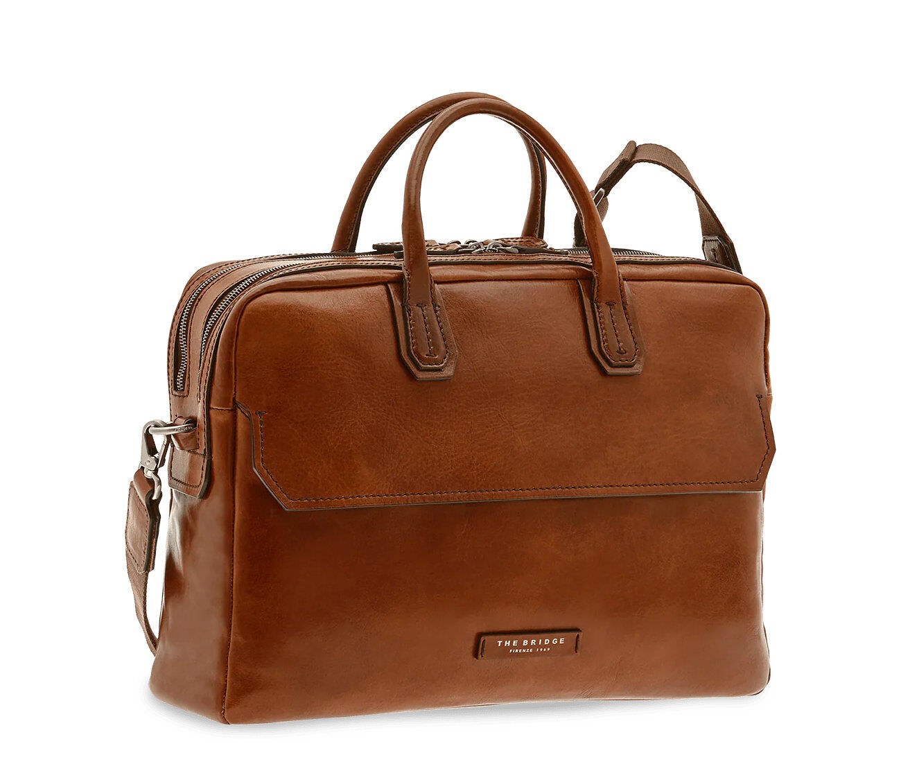 The Bridge Williamsburg Leder Aktentasche/Briefcase 