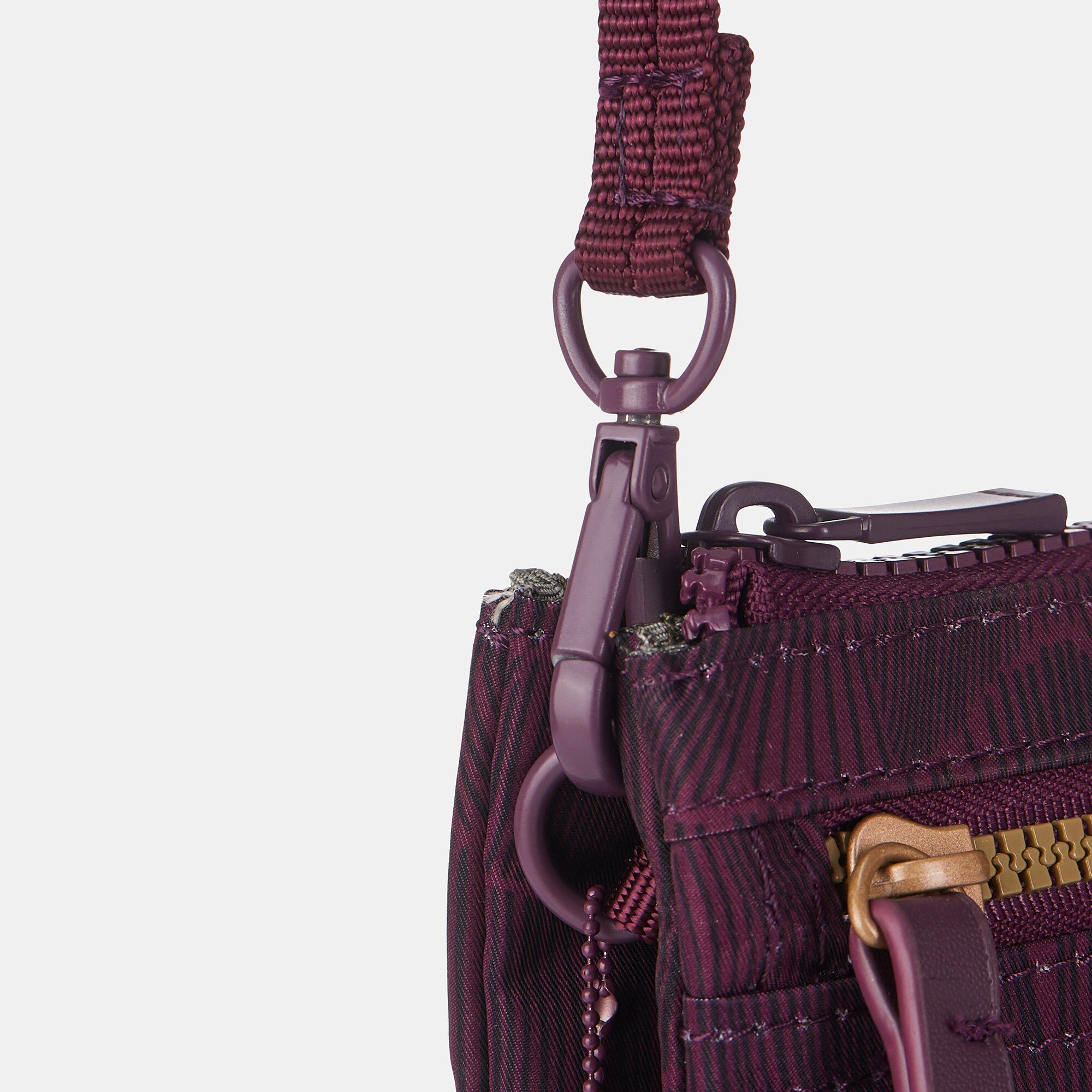 Hedgren Inner City EMMA Crossover 3 cmpt RFID Aubergina Print