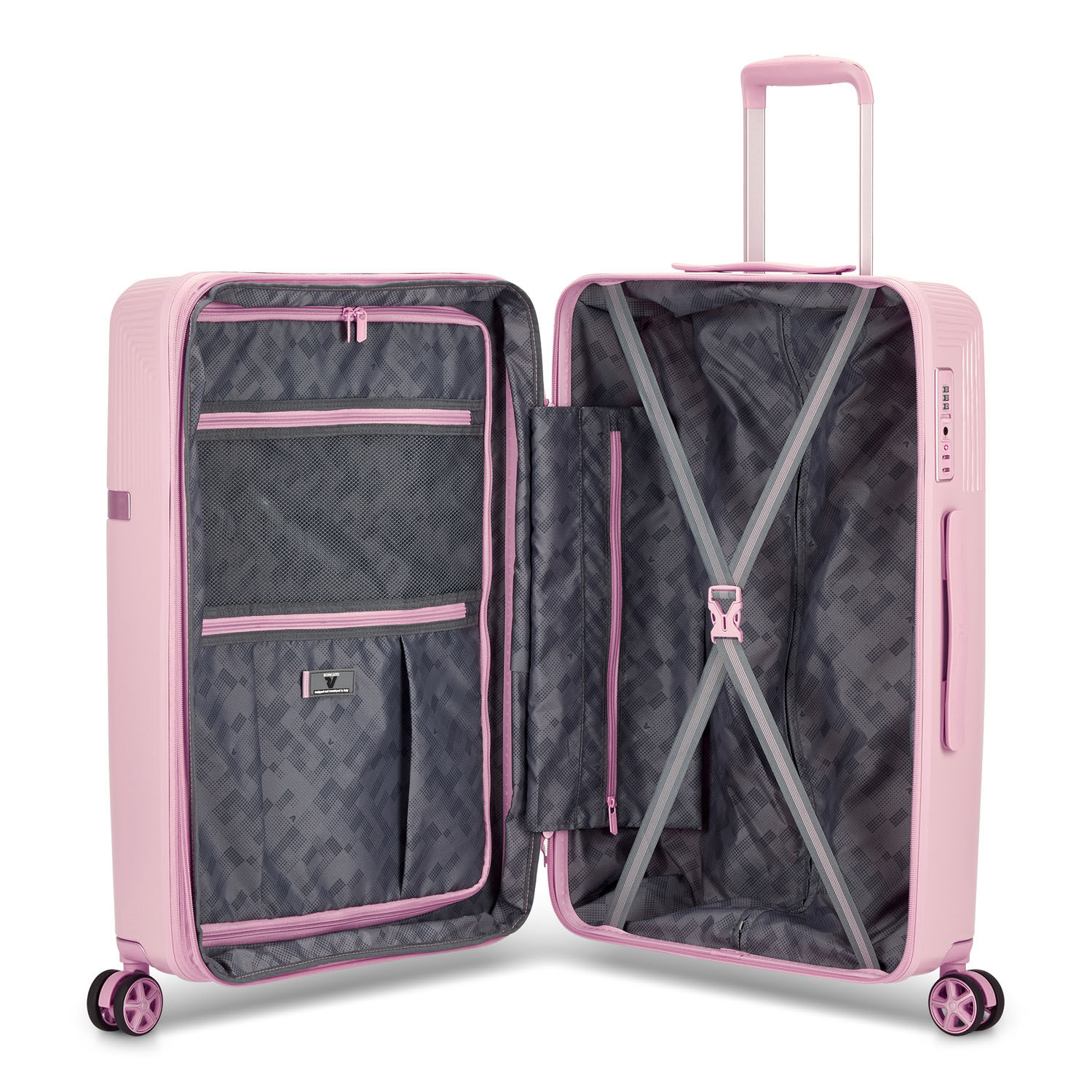 Roncato AIRGLAM Mittelgrosse Koffer M 68cm Exp Pink