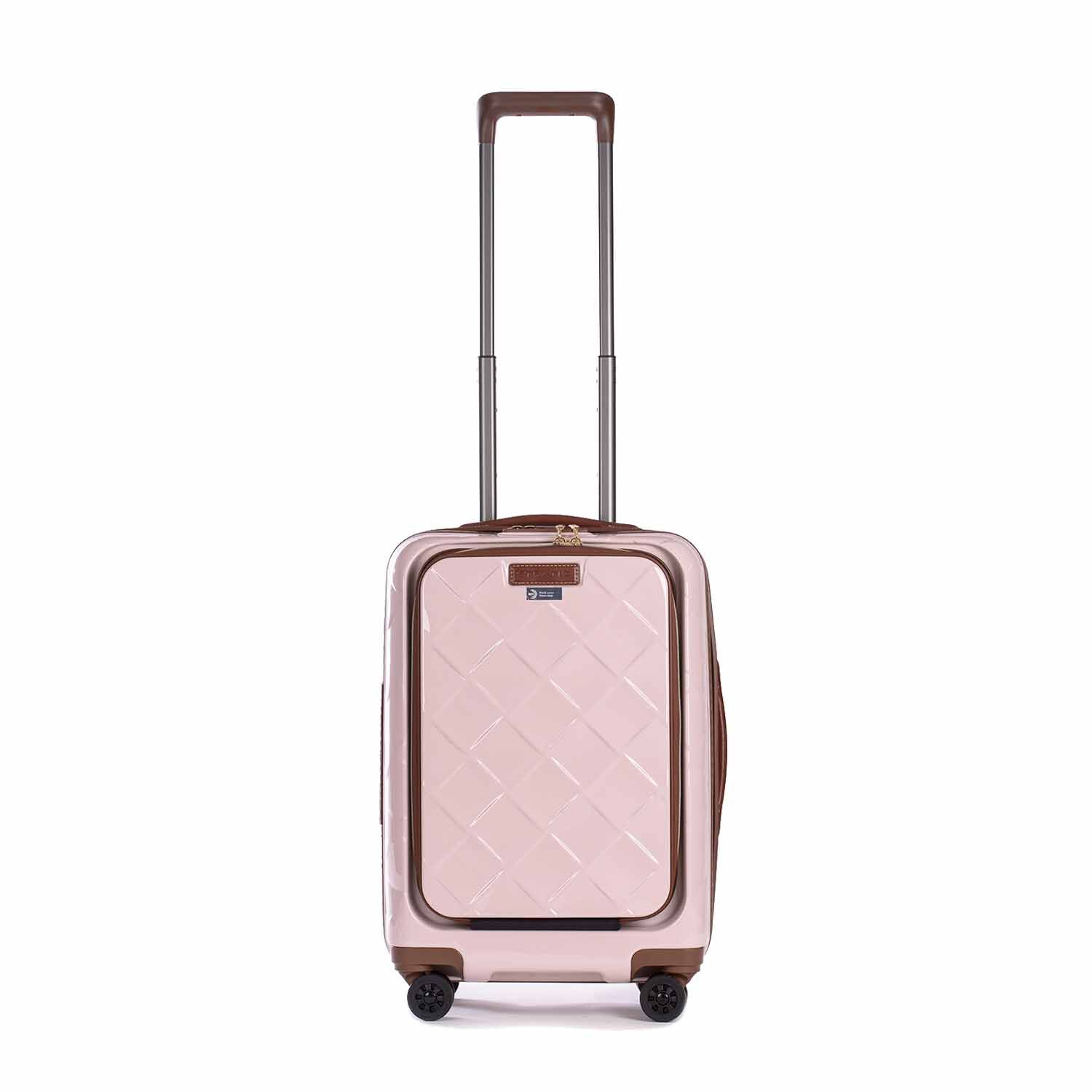 Stratic Leather & More Trolley S mit Vortasche, 4-Rollen