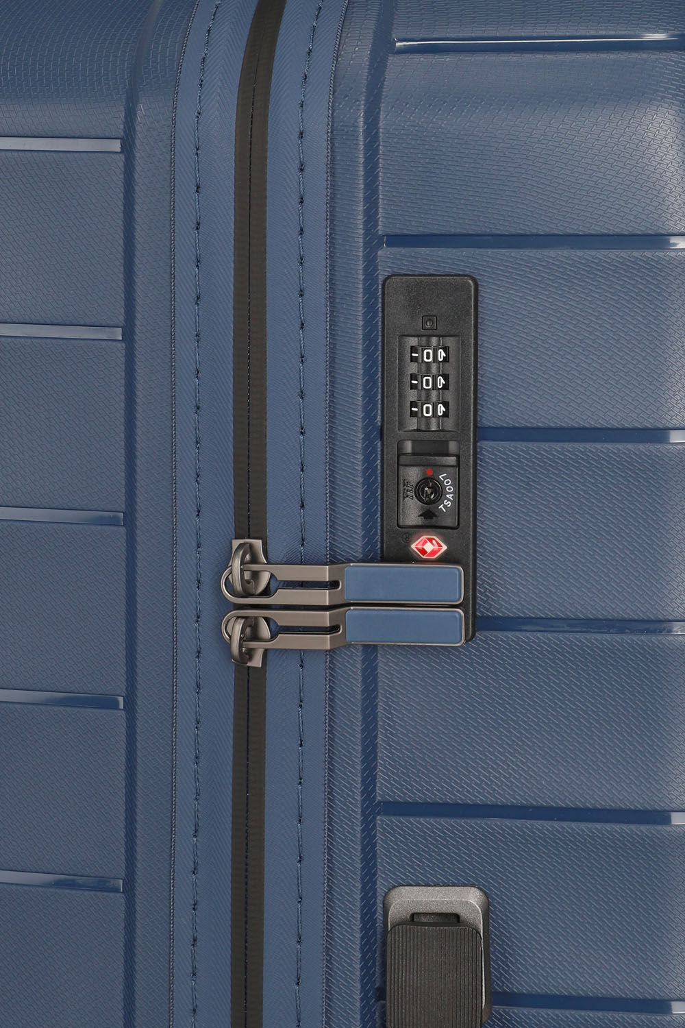 Travelite Mooby Trolley M erweiterbar, 4-Rollen Marine