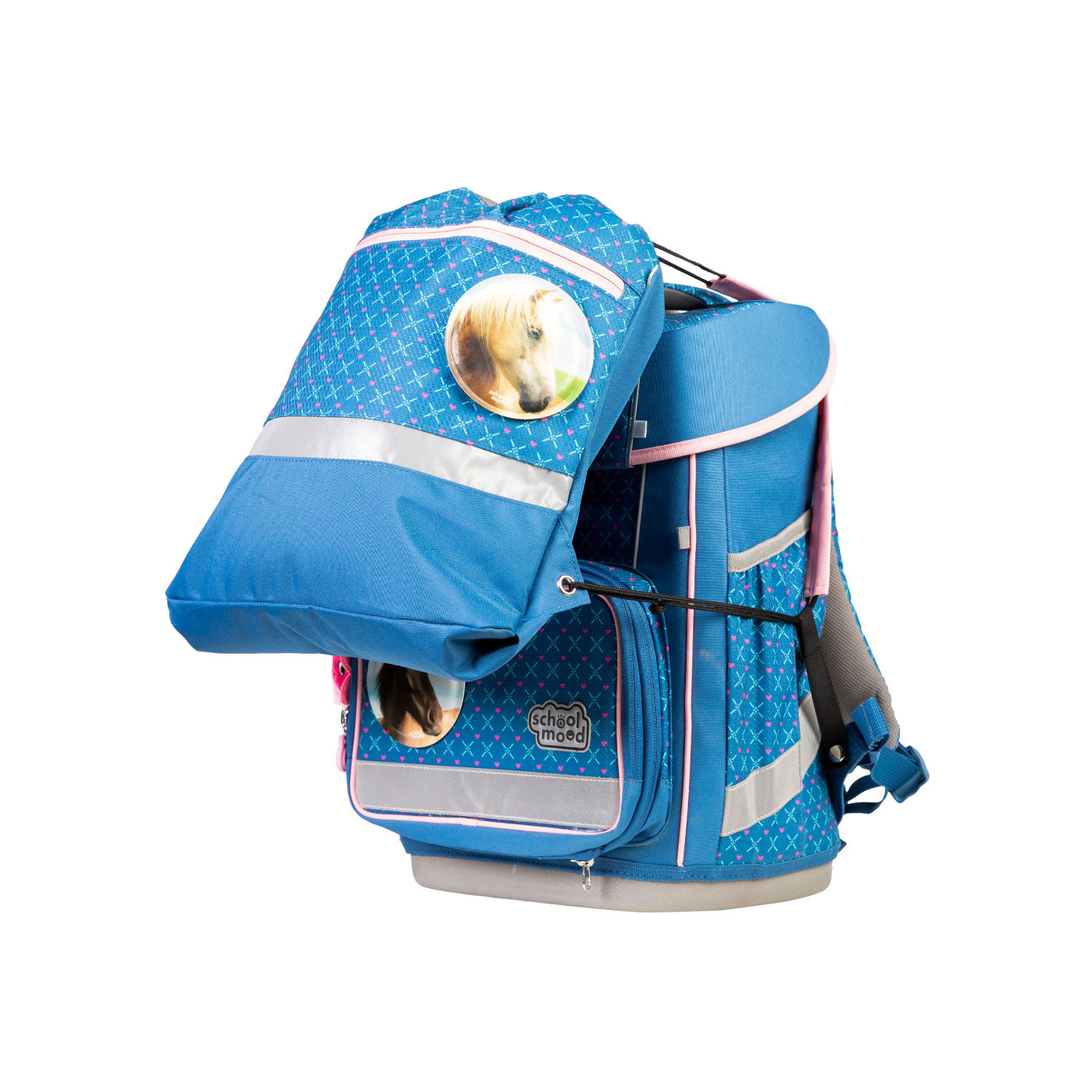 School-Mood Champion Pro 7-tlg. Schulranzenset Mila (Pferd) School-Mood Champion Pro 7-tlg. Schulranzenset Mila (Pferd)