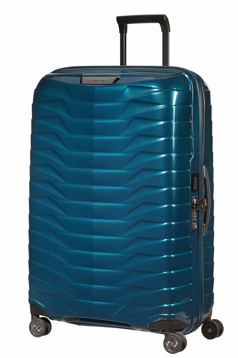 Samsonite Proxis Trolley mit 4 Rollen 75cm + GRATIS HOTELGUTSCHEIN Petrol Blue Samsonite Proxis Trolley mit 4 Rollen 75cm + GRATIS HOTELGUTSCHEIN Petrol Blue