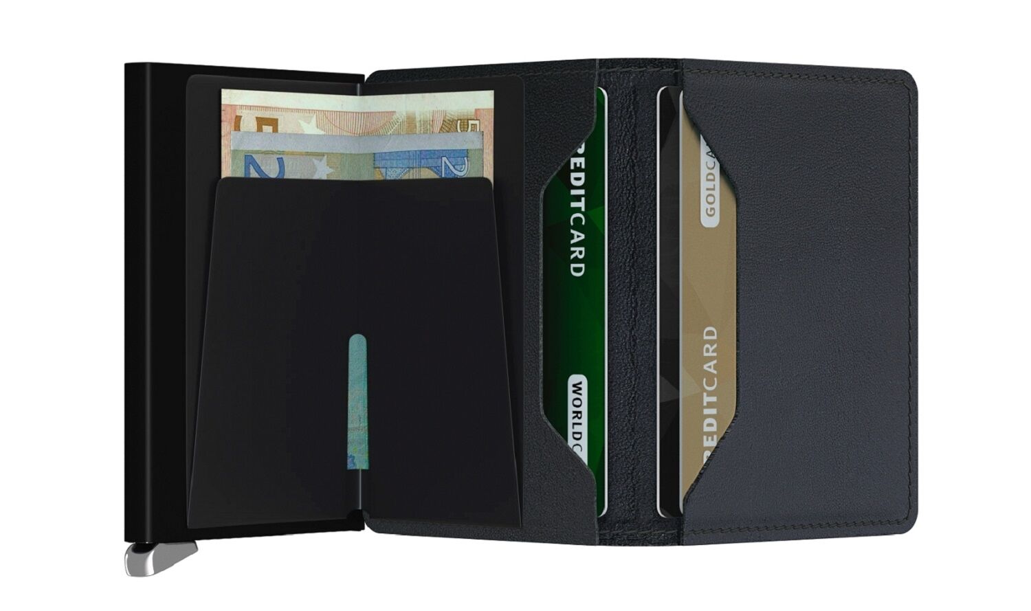 Secrid Slimwallet Premium Emboss SEl-Lines Black