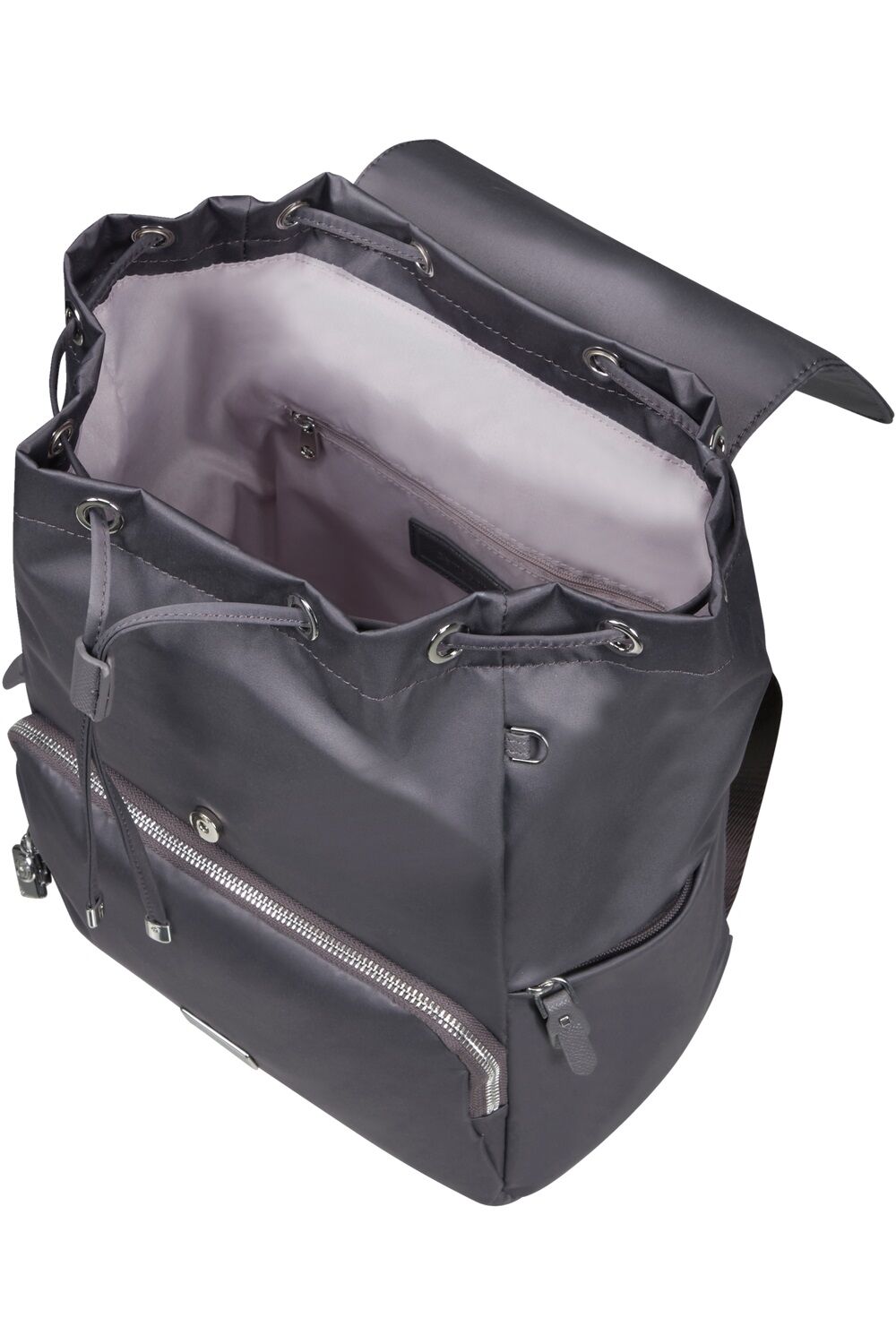 Samsonite Karissa 2.0 Rucksack mit Lasche Eco Dark Grey