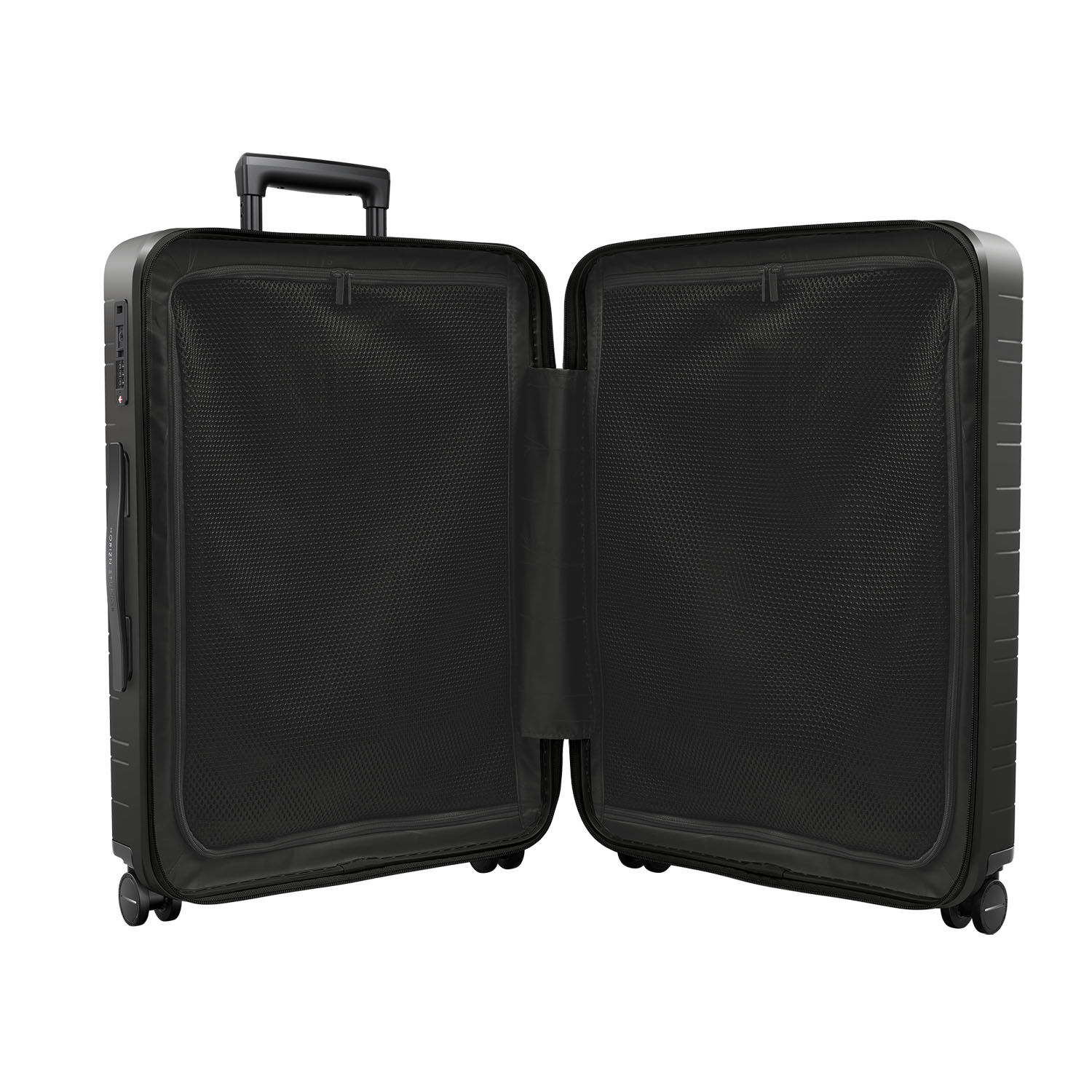 Horizn Studios Essential H6 Check-In Reisekoffer 61L Glossy All Black