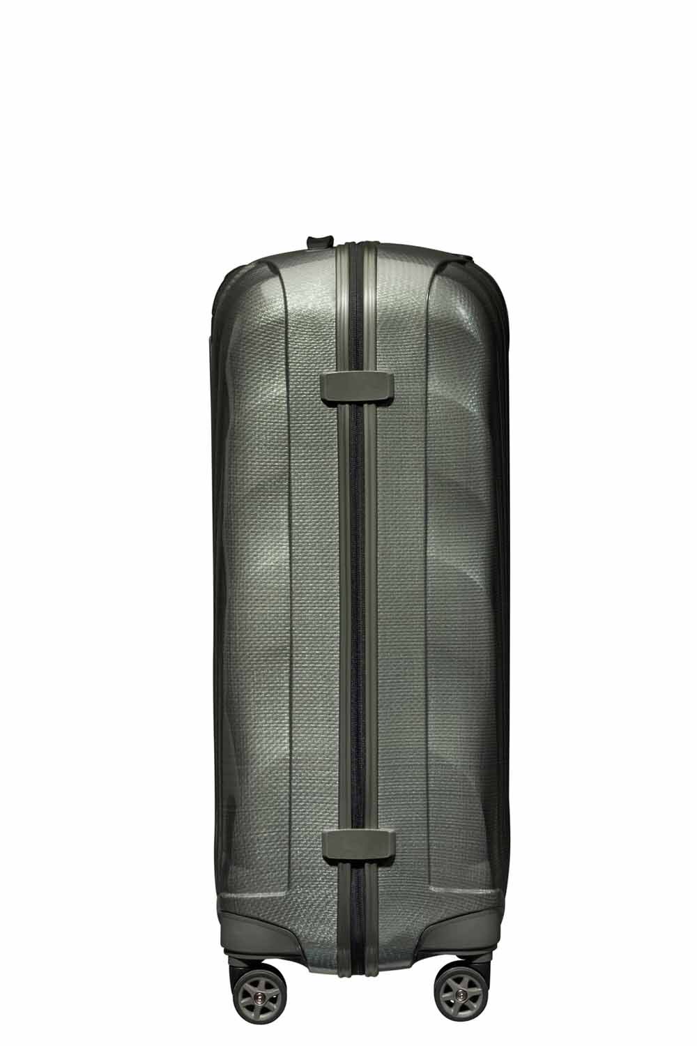 Samsonite C-Lite Trolley mit 4 Rollen 75cm + GRATIS HOTELGUTSCHEIN Metallic Green