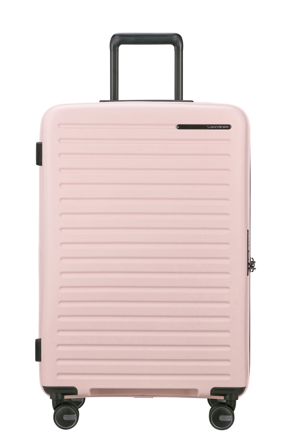 Samsonite Restackd Trolley mit 4 Rollen erweiterbar 68cm + GRATIS HOTELGUTSCHEIN Rose Samsonite Restackd Trolley mit 4 Rollen erweiterbar 68cm + GRATIS HOTELGUTSCHEIN Rose