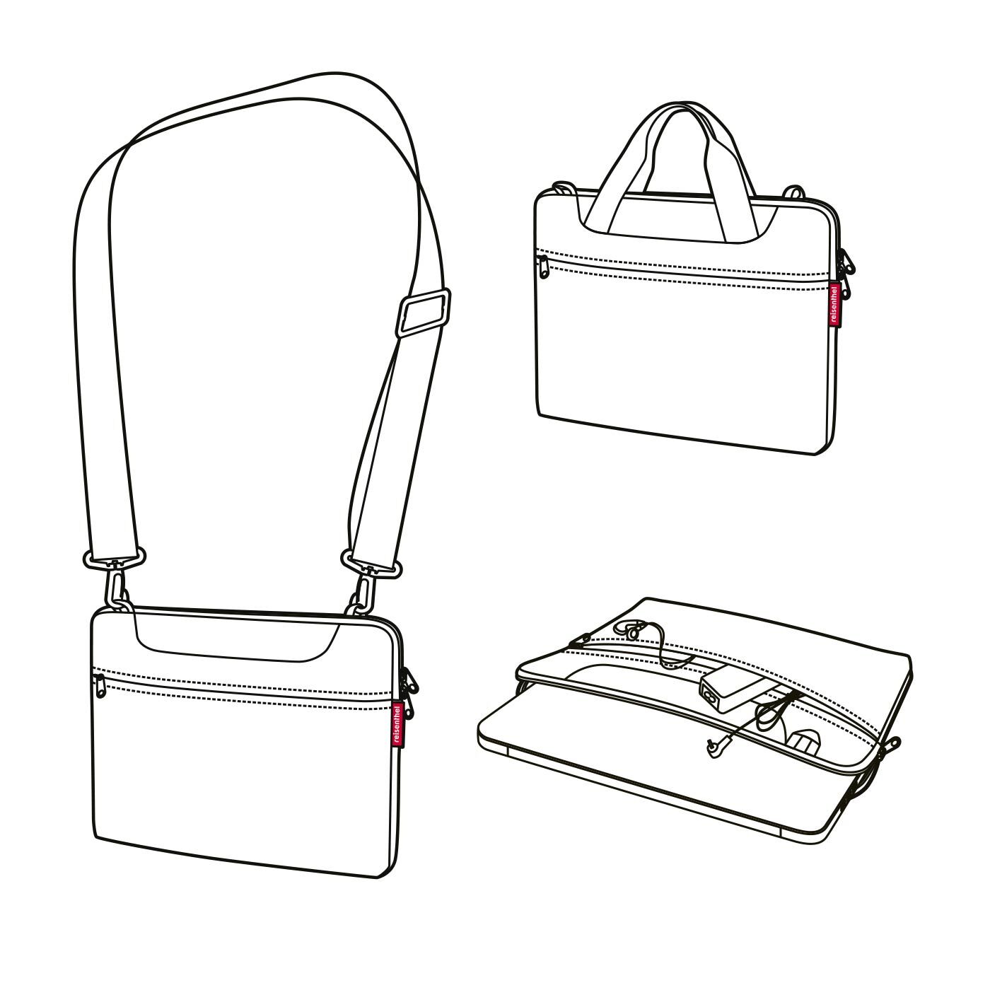 Reisenthel Business Netbookbag 15,6 Zoll mixed dots