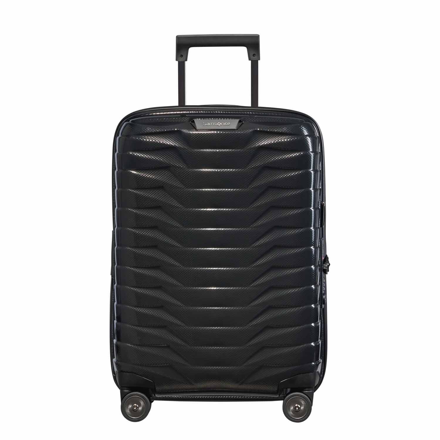 Samsonite Proxis Trolley mit 4 Rollen erweiterbar 55cm (20/23cm) + GRATIS HOTELGUTSCHEIN