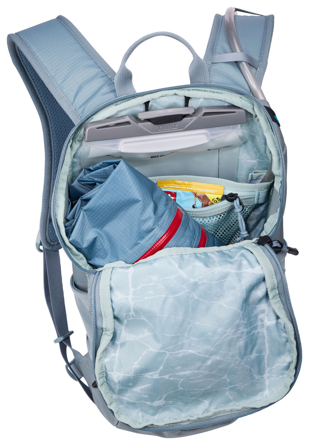THULE AllTrail Trinkblasenrucksack 10 L Pond Gray
