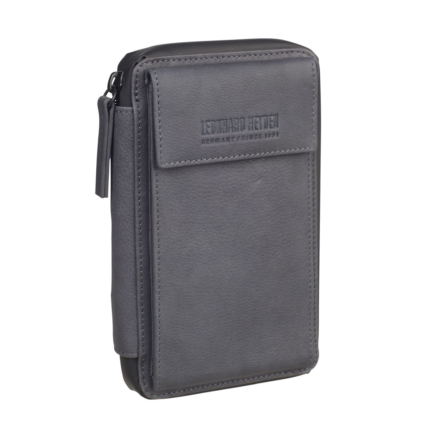Leonhard Heyden Den Haag Leder-Handy-Umhängetasche