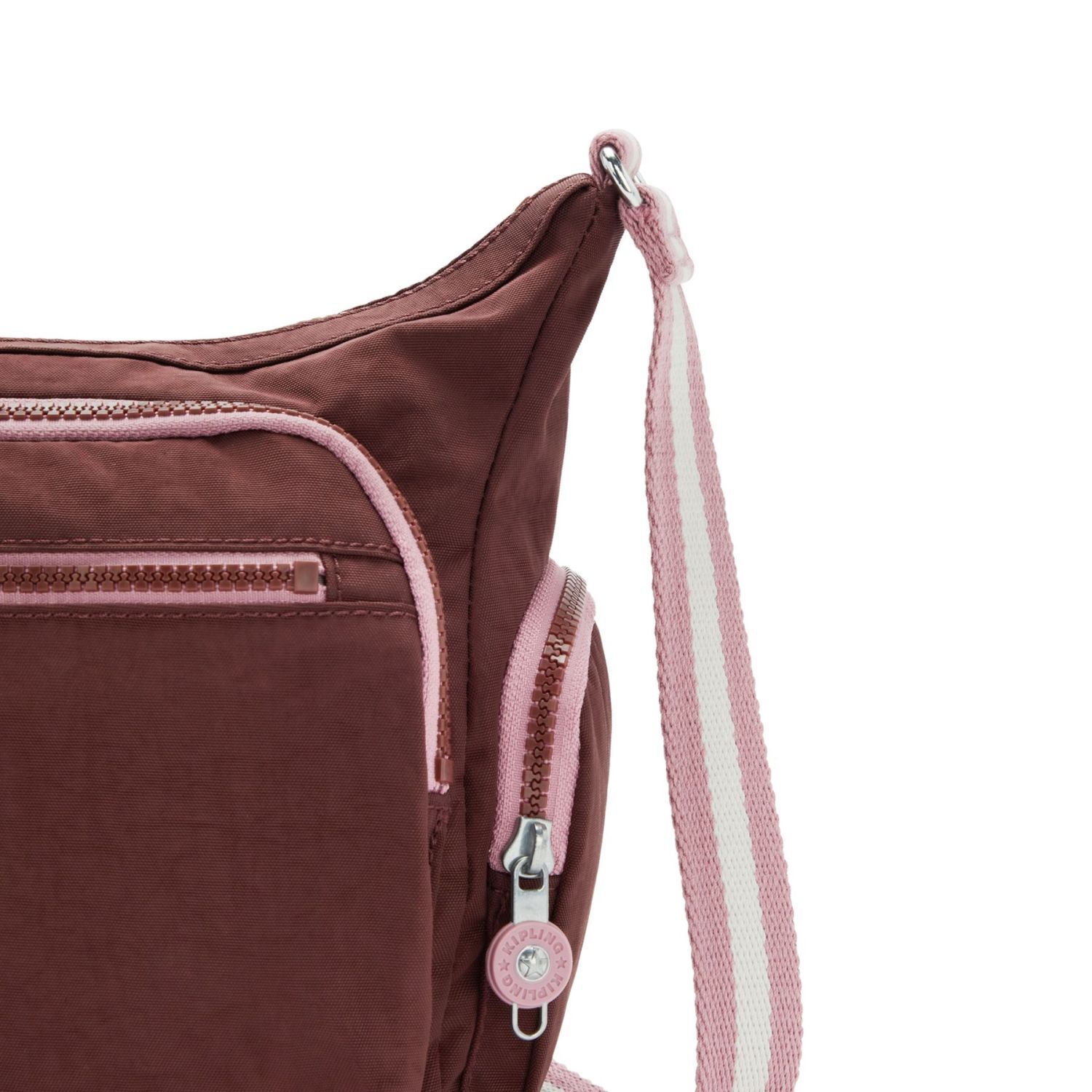 Kipling GABBIE S Umhängetasche mit Handyfach Mahogany Block