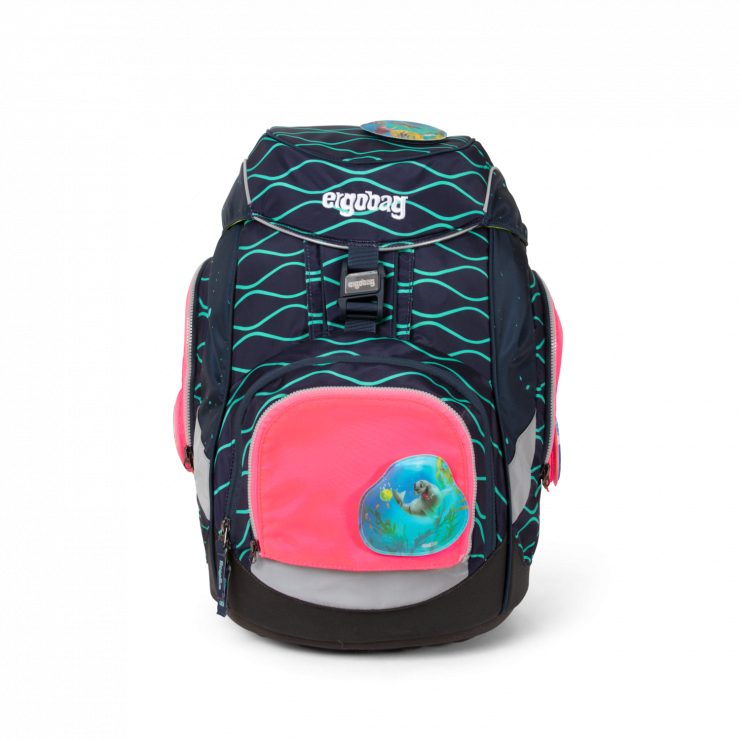 ergobag Schulzubehör Zip-Set FLUO, 3-tlg. ab 2019 Pink