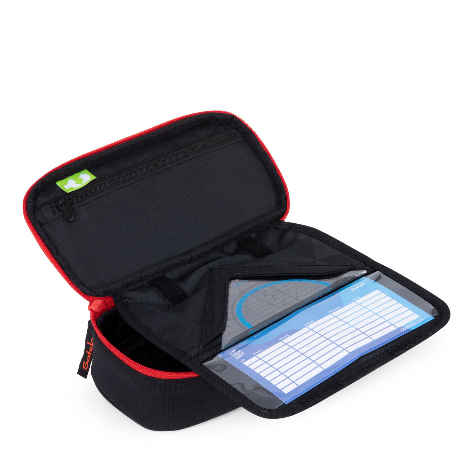 satch Schulzubehör Schlamperbox Kollektion 2025 Mint Phantom