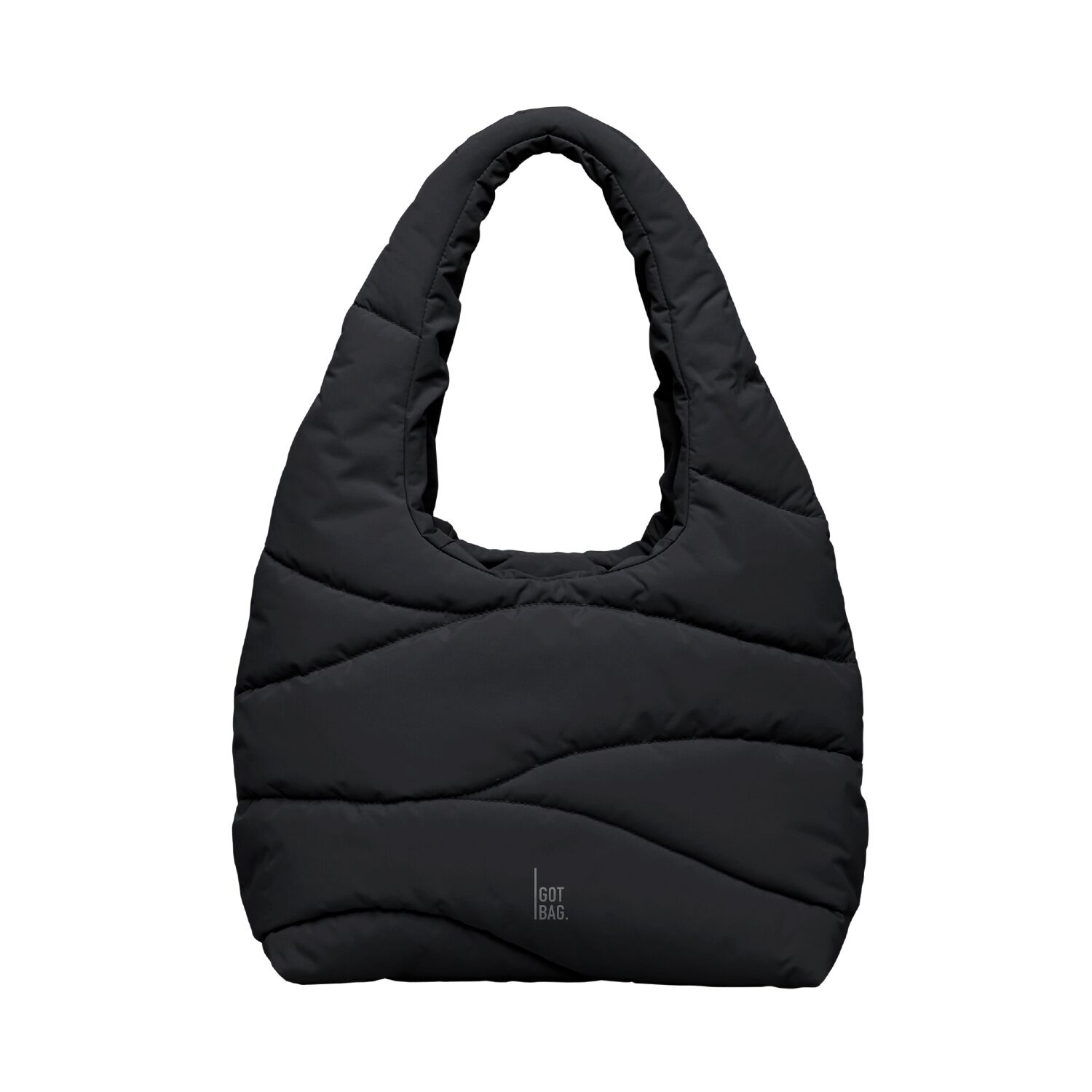 GOT BAG Wavy Puffer Shoulder Bag GOT BAG Wavy Puffer Shoulder Bag
