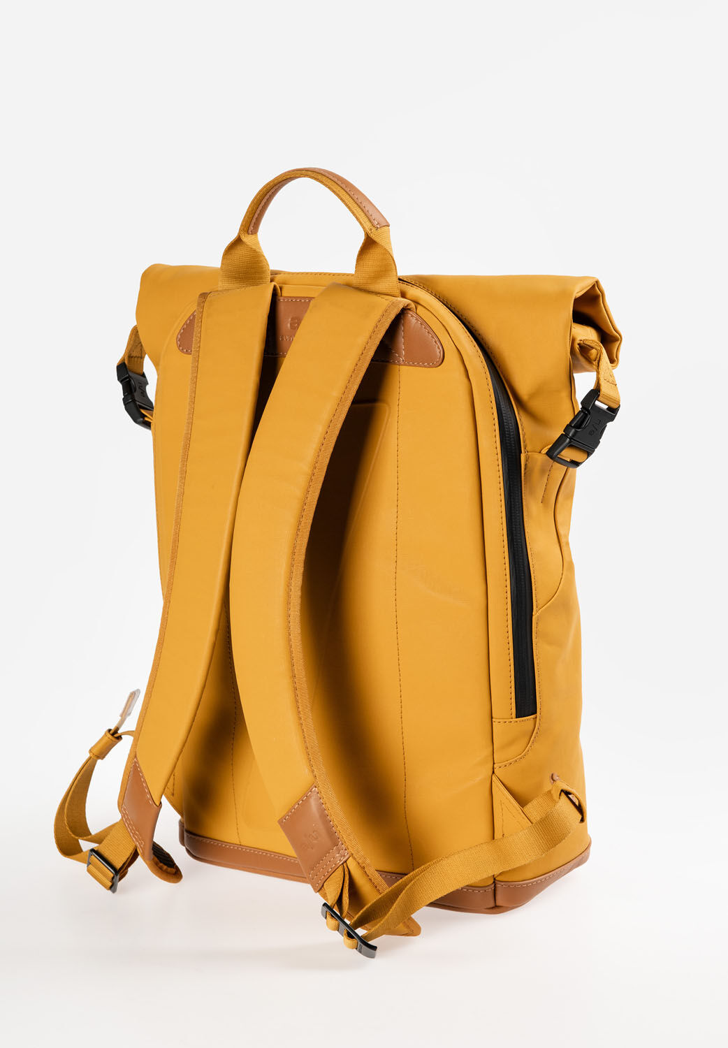 aunts & uncles Japan Tokio Rolltop Rucksack mit 13" Notebookfach mustard