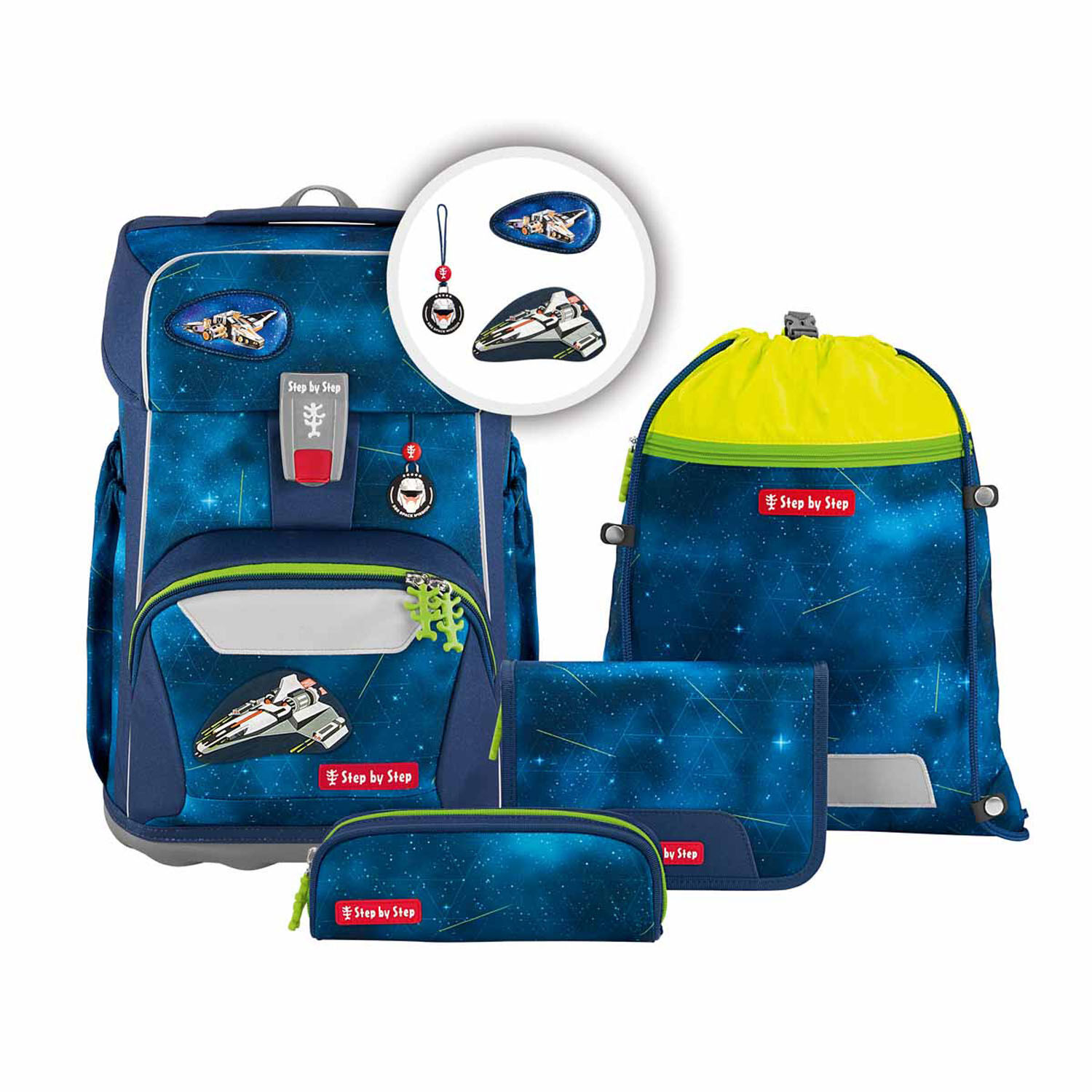 Step by Step GIANT Der große Schulranzen, 5-teiliges Set