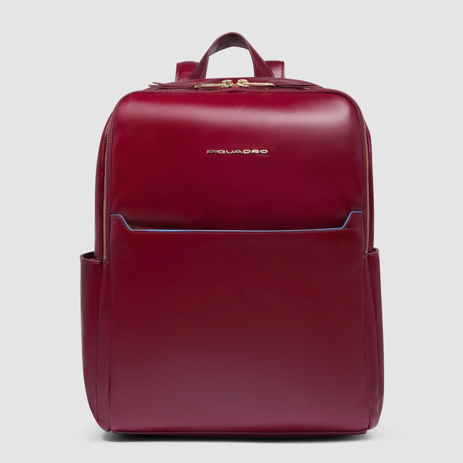 Piquadro Blue Square Damen Leder-Laptoptasche 14" Rot