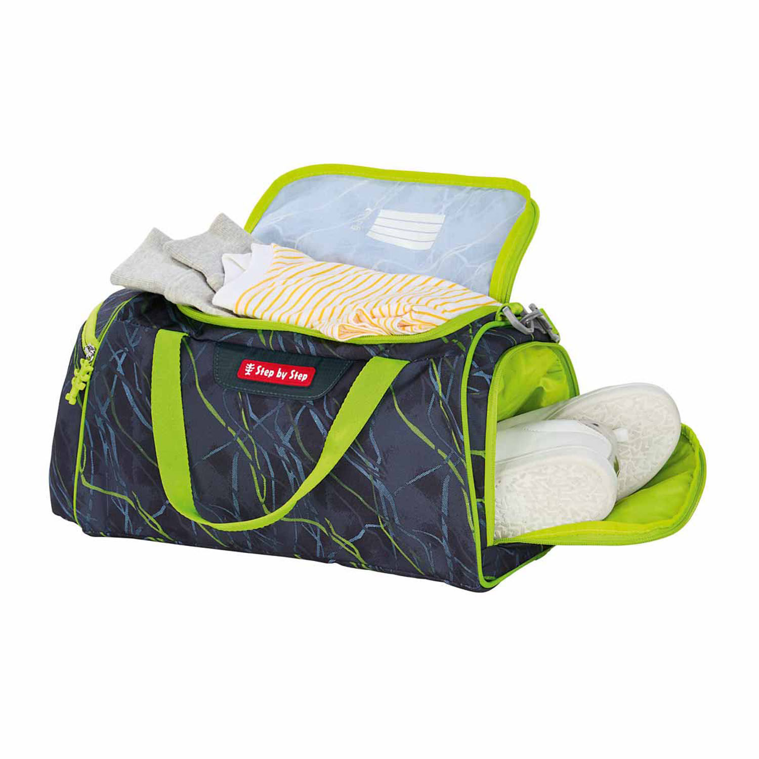 Step by Step Schulzubehör Sporttasche Danger Cat Chiko