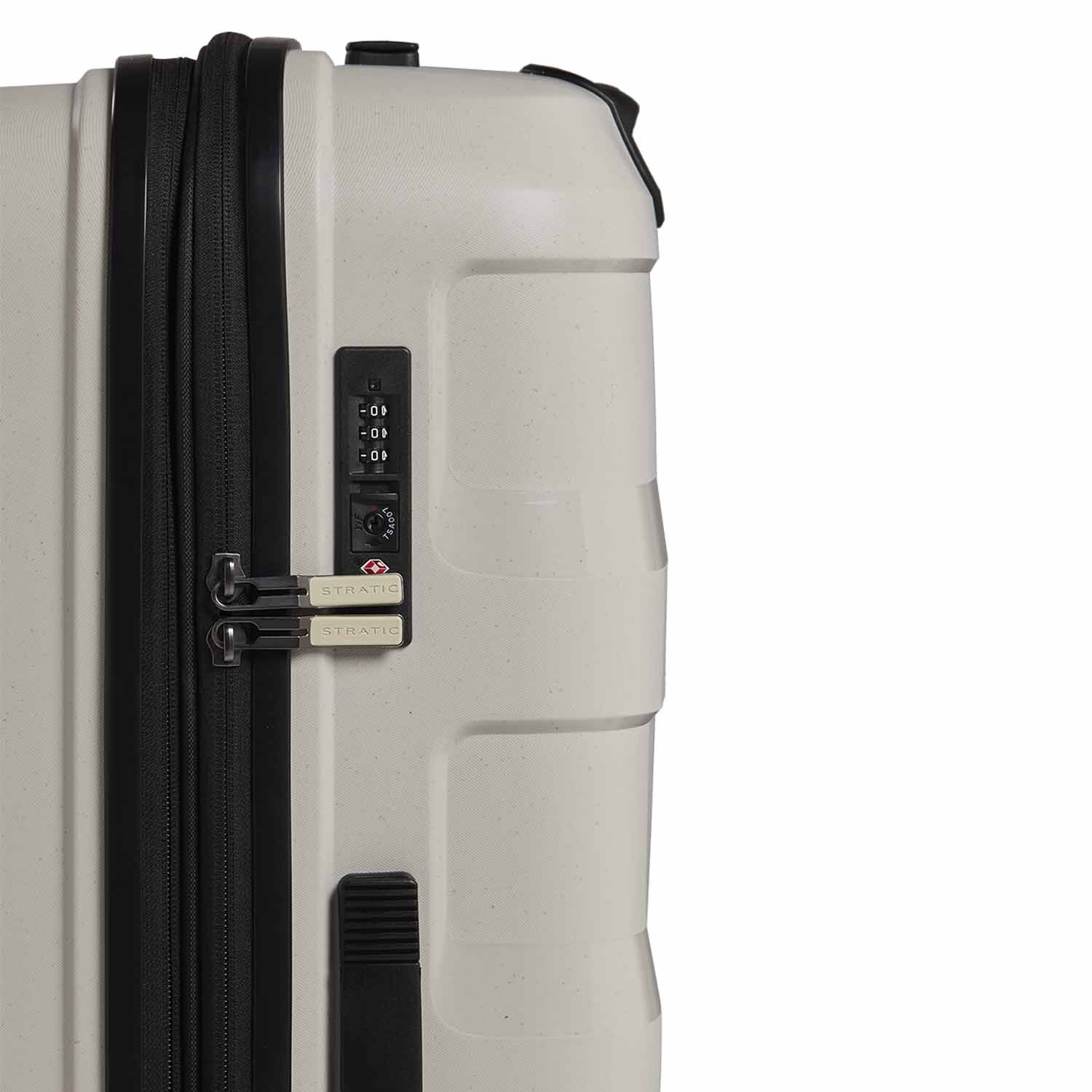 Stratic Straw + Hartschalen-Koffer L, erweiterbar beige Stratic Straw + Hartschalen-Koffer L, erweiterbar beige