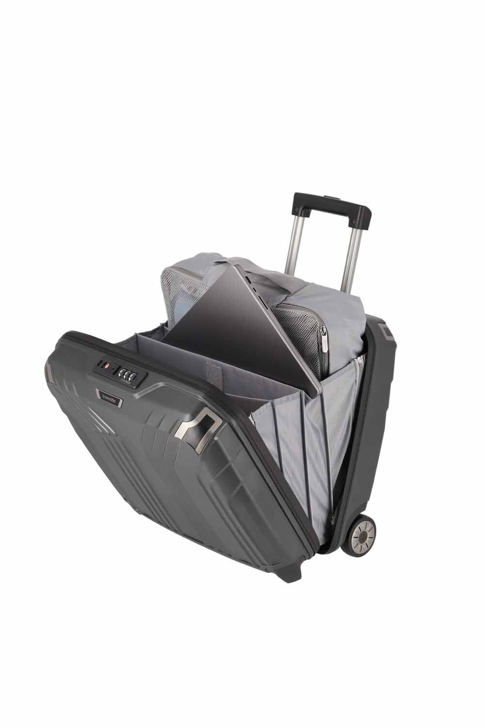 Travelite Elvaa Businesswheeler mit 15,6" Laptopfach Schwarz