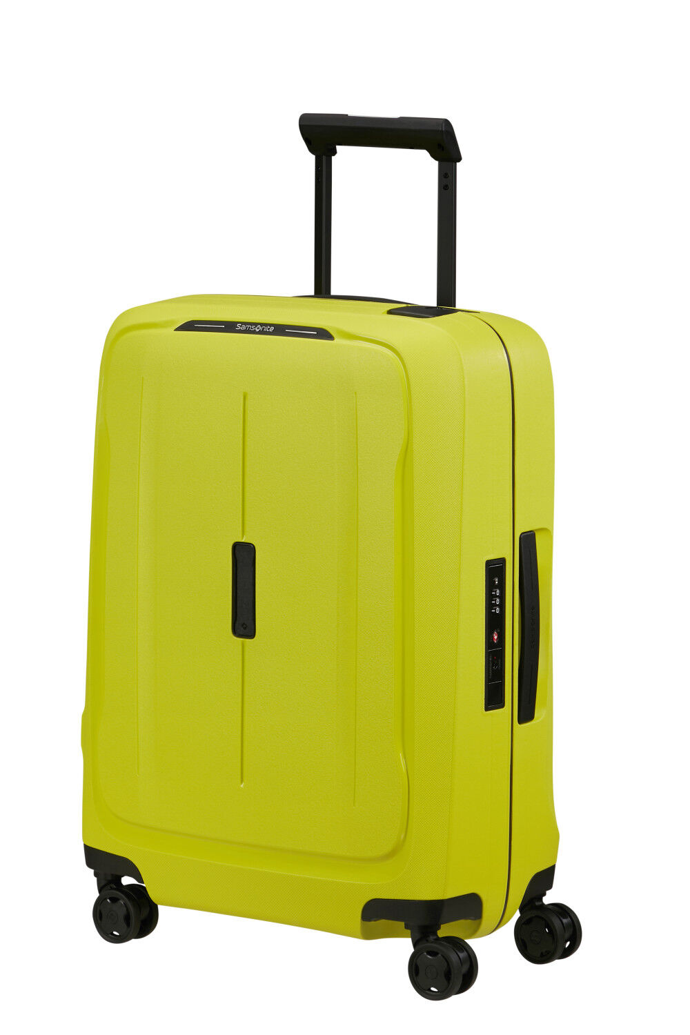 Samsonite Essens Trolley mit 4 Rollen 55cm + GRATIS HOTELGUTSCHEIN Lime