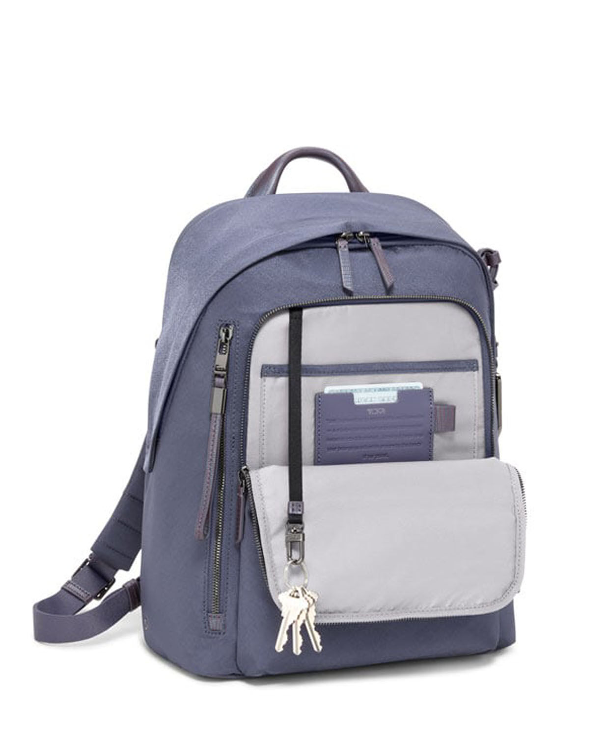 Tumi Voyageur Halsey Rucksack Blue Shimmer Tumi Voyageur Halsey Rucksack Blue Shimmer