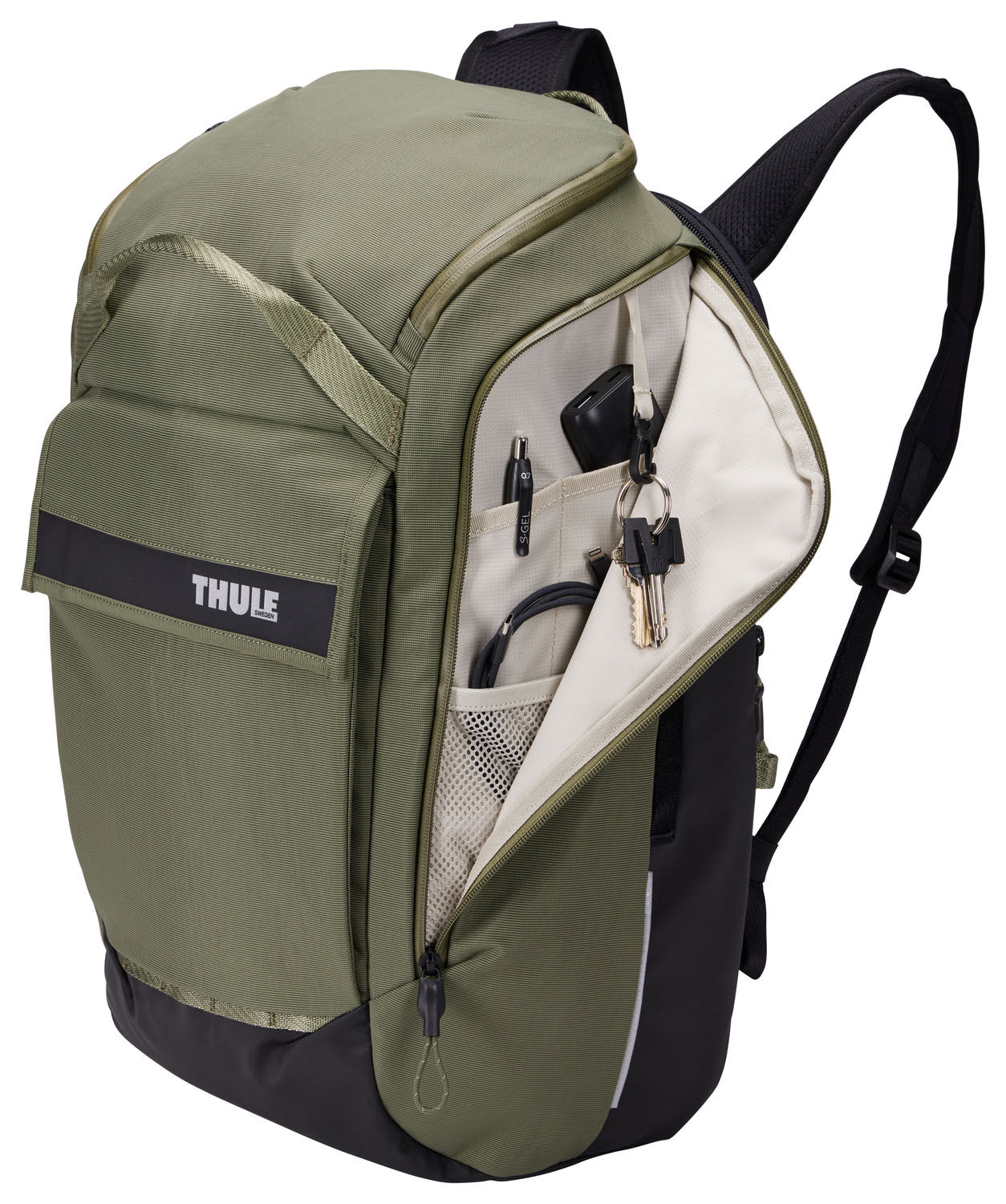 THULE Paramount Fahrradpacktasche und Rucksack 26L Soft Green