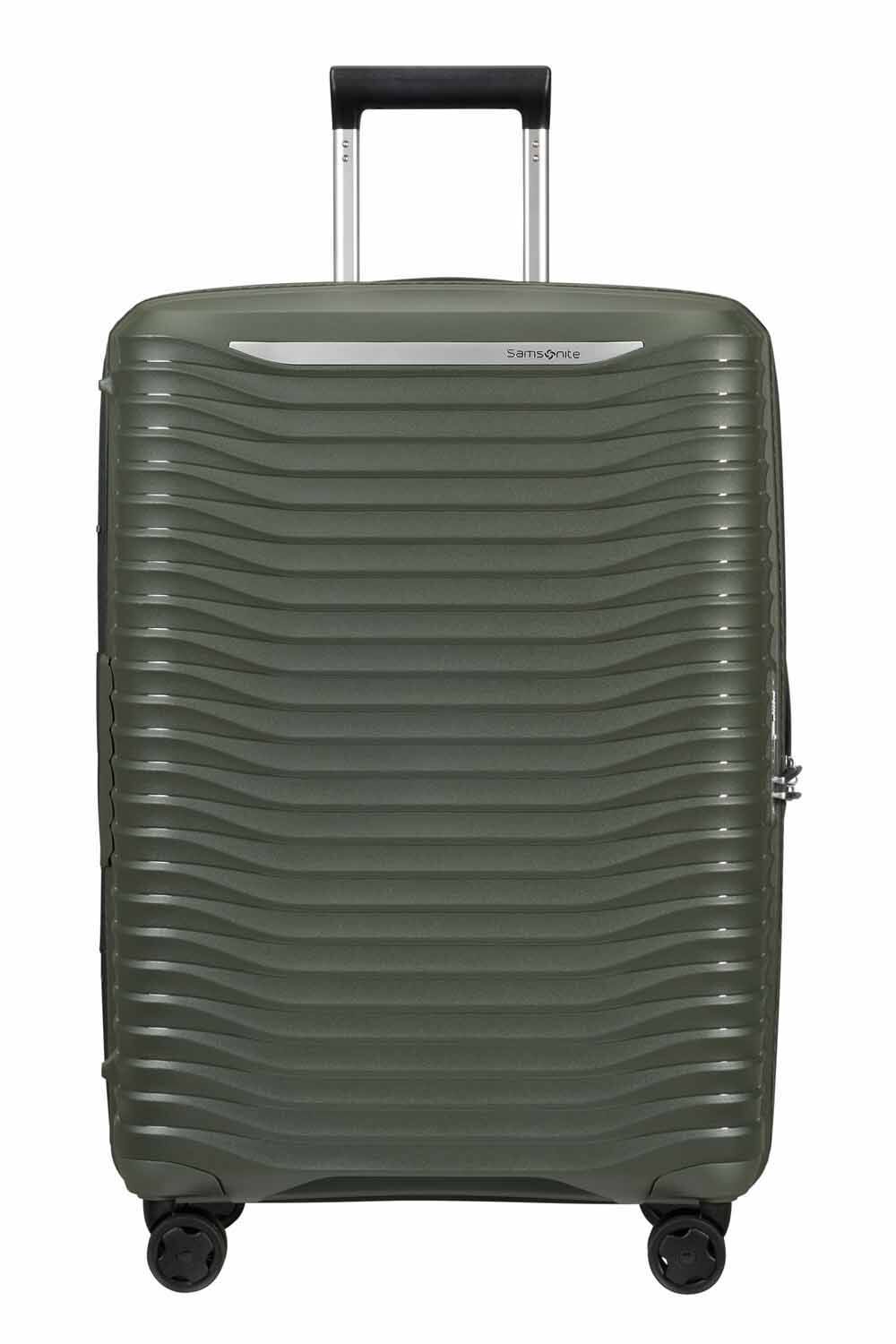 Samsonite Upscape Trolley mit 4 Rollen erweiterbar 68cm + GRATIS HOTELGUTSCHEIN Climbing Ivy