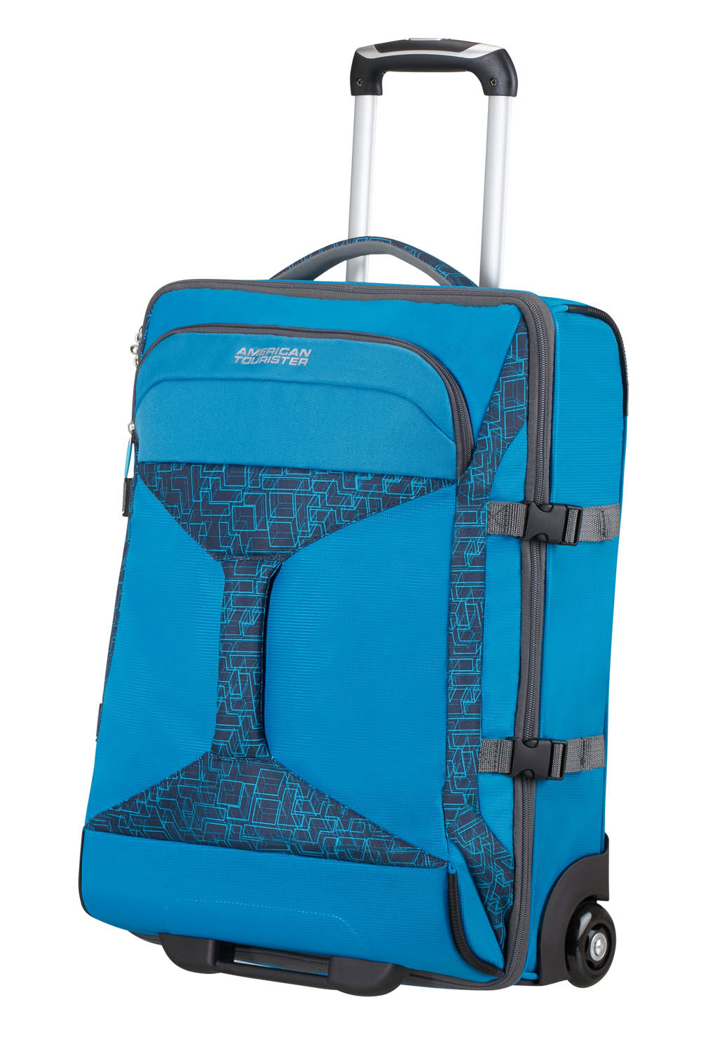 American Tourister Road Quest Reisetasche mit 2 Rollen 55cm Bluestar Print