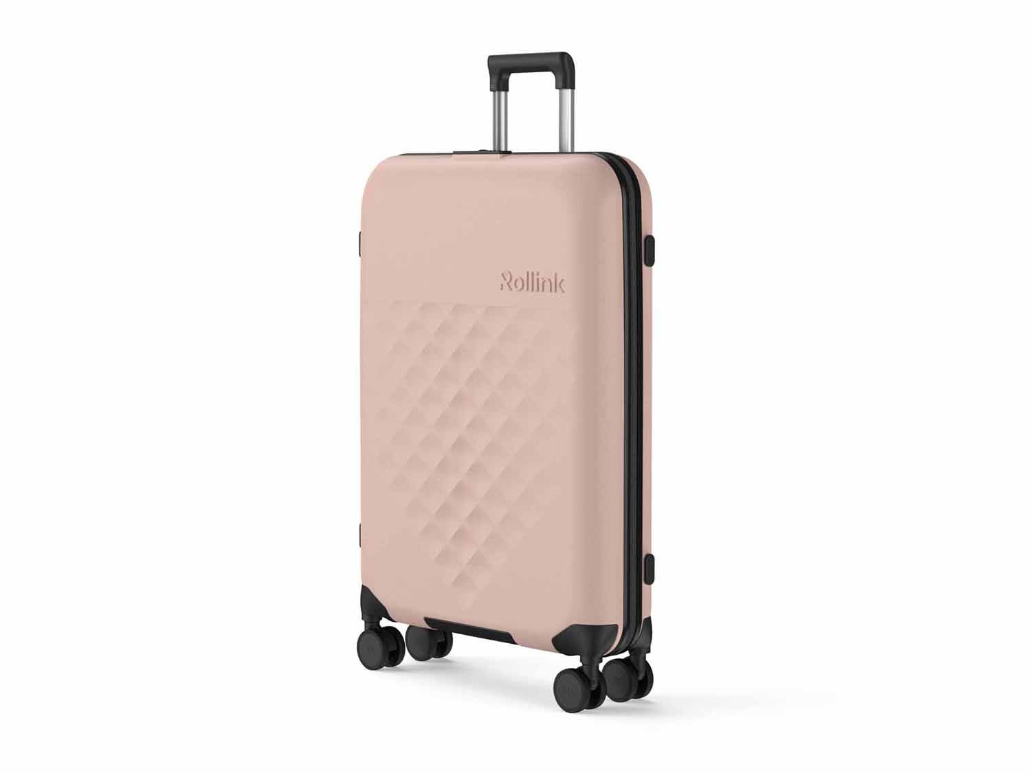 Rollink Vega 360 29" Check-In L, 4-Rollen Rose Smoke