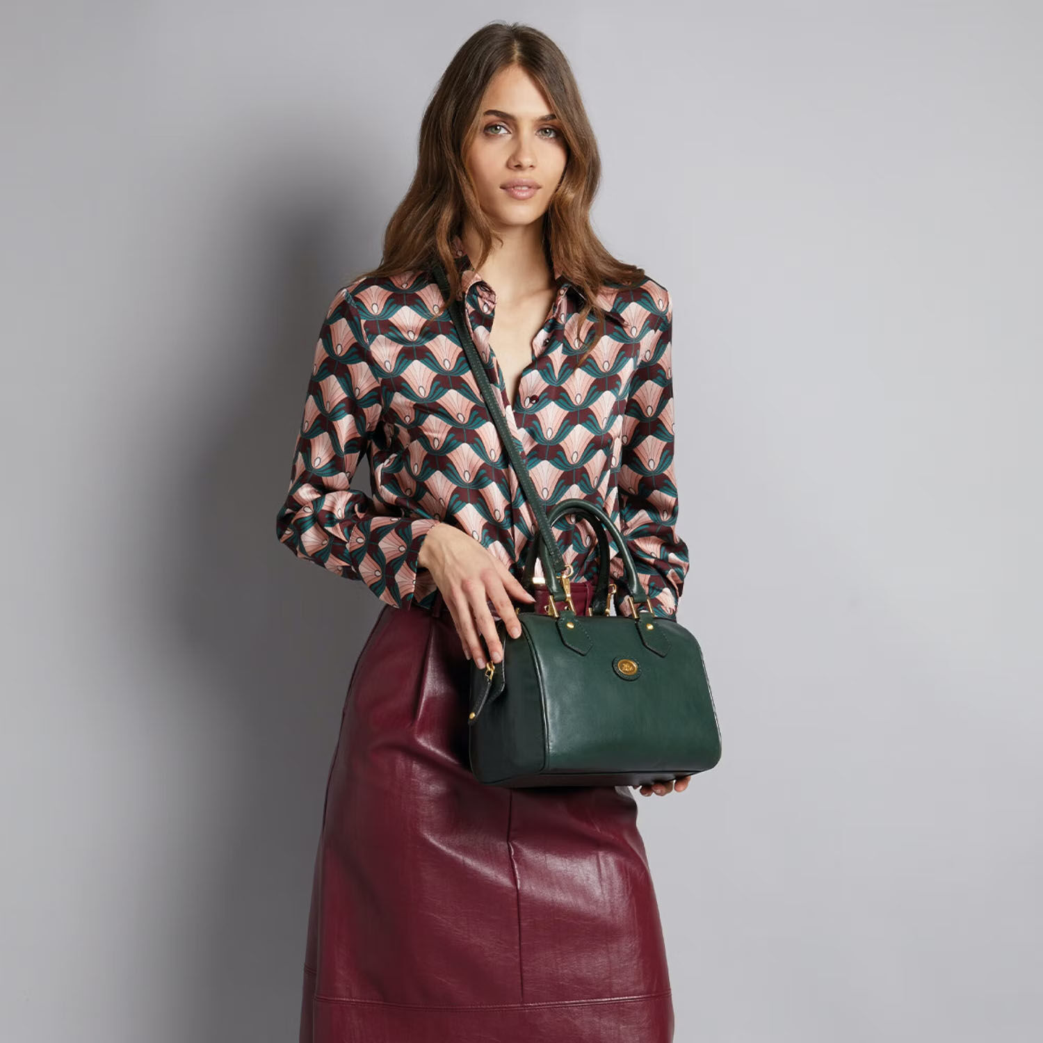 The Bridge Story Donna Damentasche 25 cm Cerule/Gold