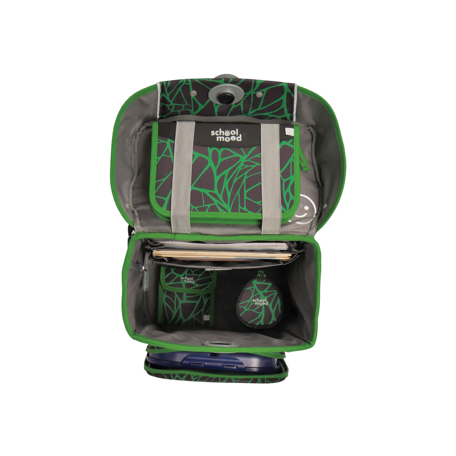 School-Mood Champion 7-tlg. Schulranzenset Linus (Panther)