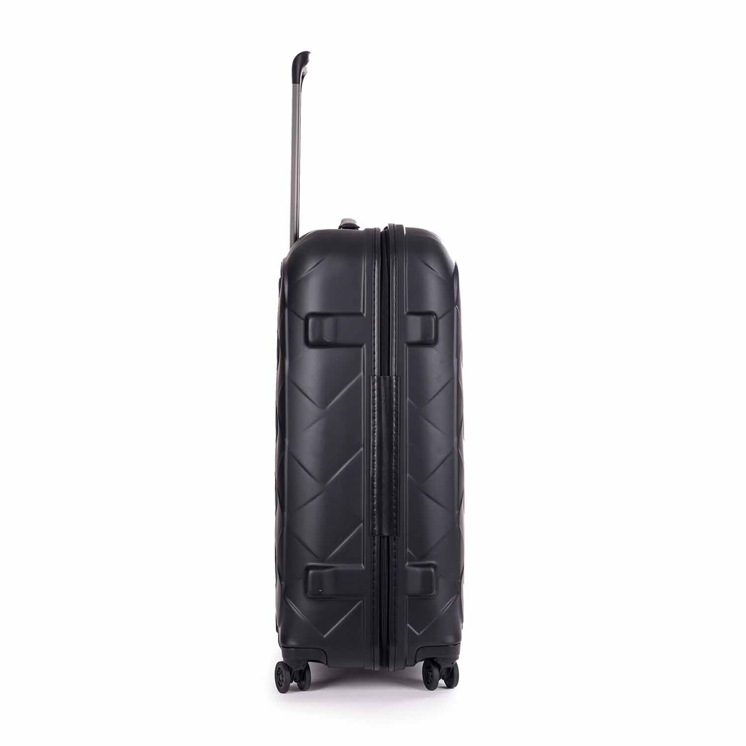 Stratic Leather & More Trolley L 4 Rollen Matt Black Stratic Leather & More Trolley L 4 Rollen Matt Black