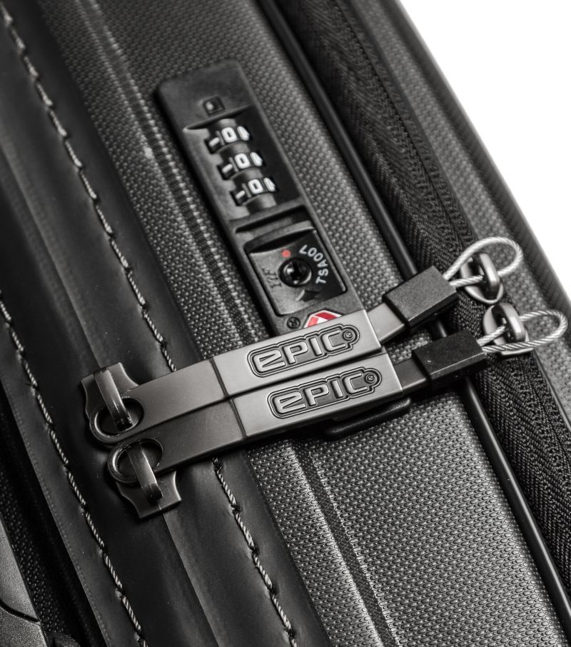 epic Phantom SL FastBACK Trolley S 4R 55cm mit Vordertasche phantomBLACK