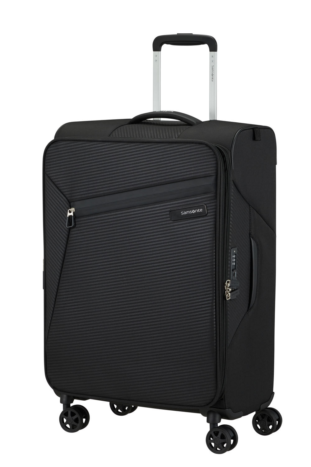 Samsonite Litebeam Trolley 66cm mit 4 Rollen, erweiterbar Schwarz Samsonite Litebeam Trolley 66cm mit 4 Rollen, erweiterbar Schwarz