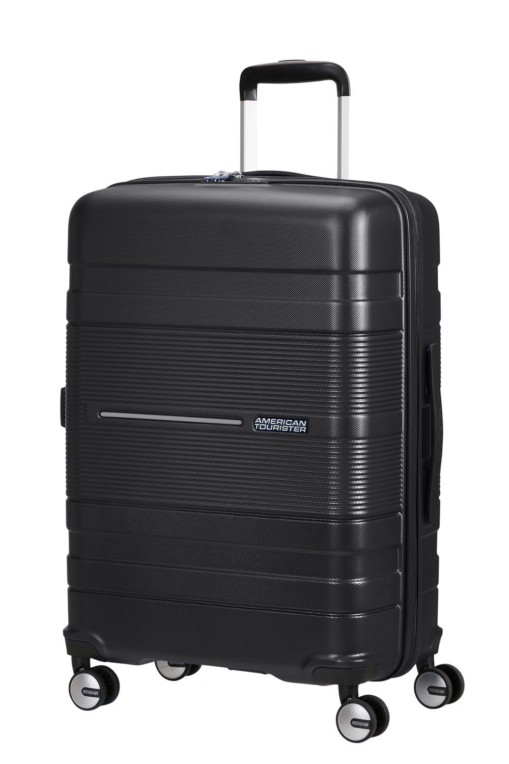 American Tourister Funstripe Trolley 66cm mit 4 Rollen Black