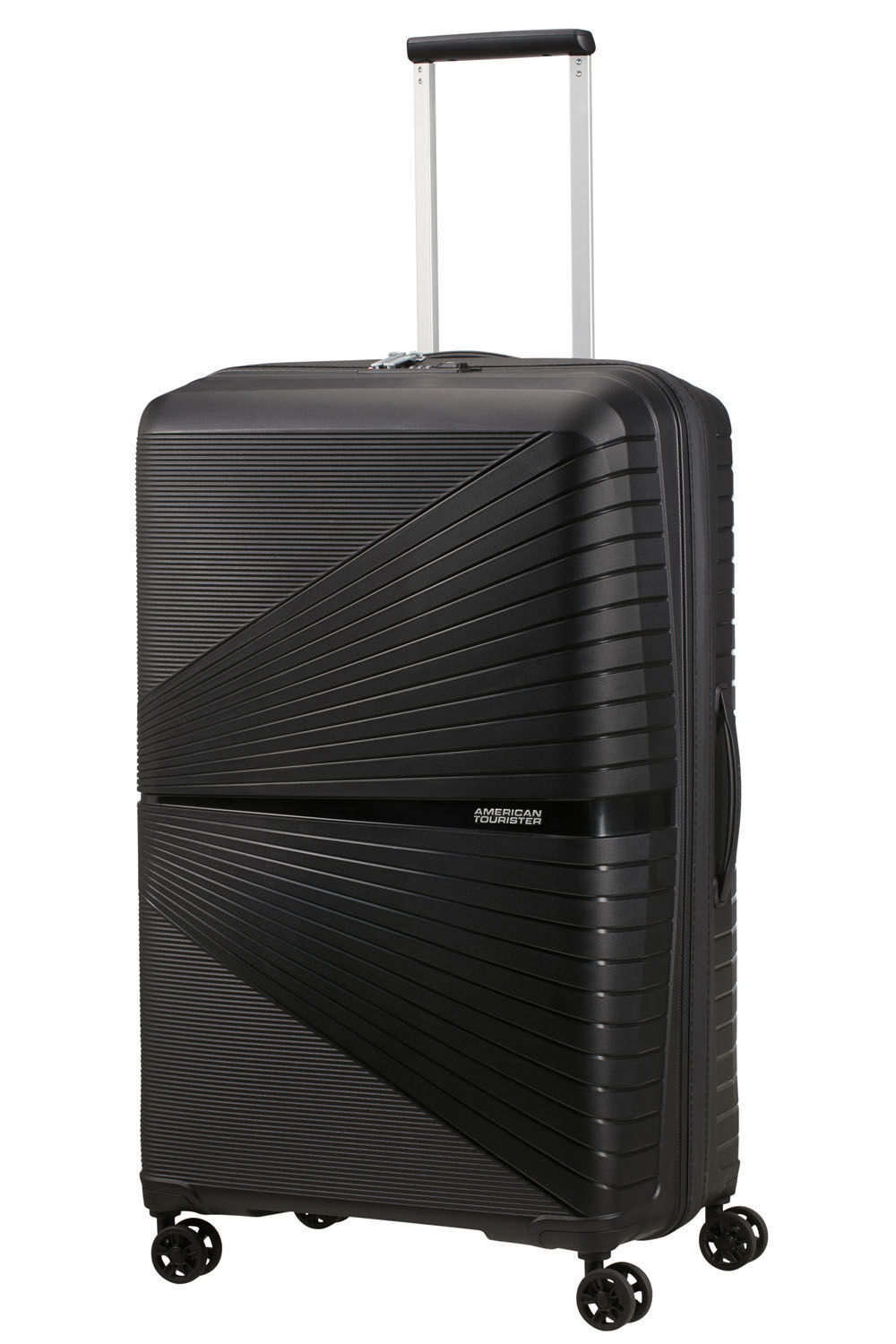 American Tourister Airconic Trolley 77cm mit 4 Rollen + GRATIS HOTELGUTSCHEIN Onyx Black