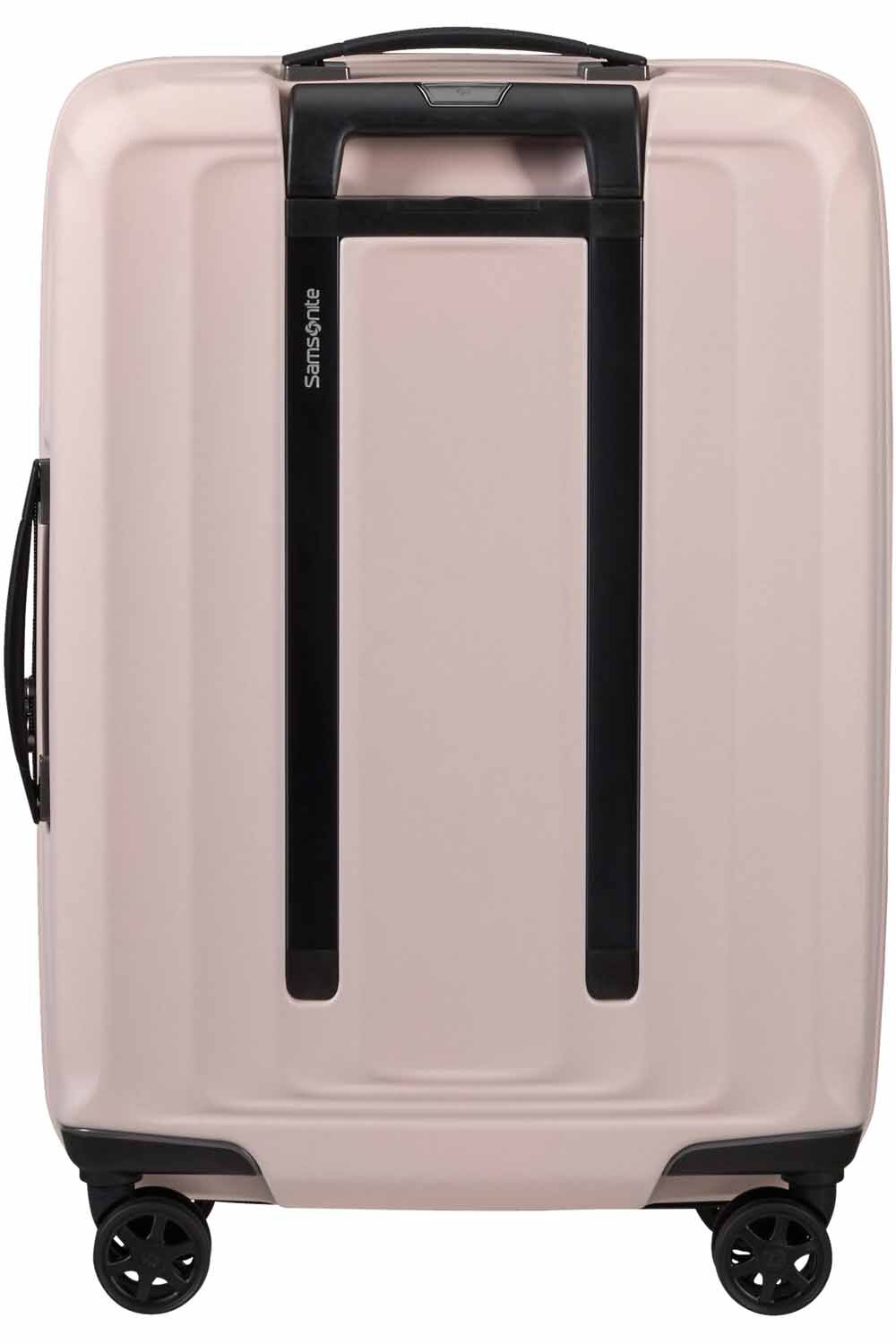 Samsonite Nuon Trolley mit 4 Rollen erweiterbar 55cm + GRATIS HOTELGUTSCHEIN Matt Powder Pink