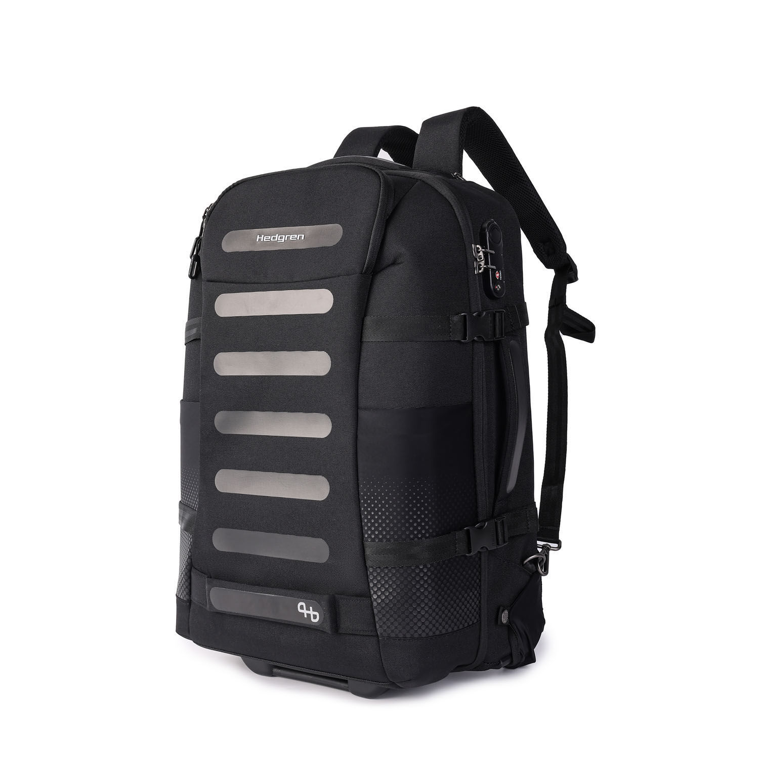 Hedgren Comby MULTY Rucksack mit 2-Rollen Black