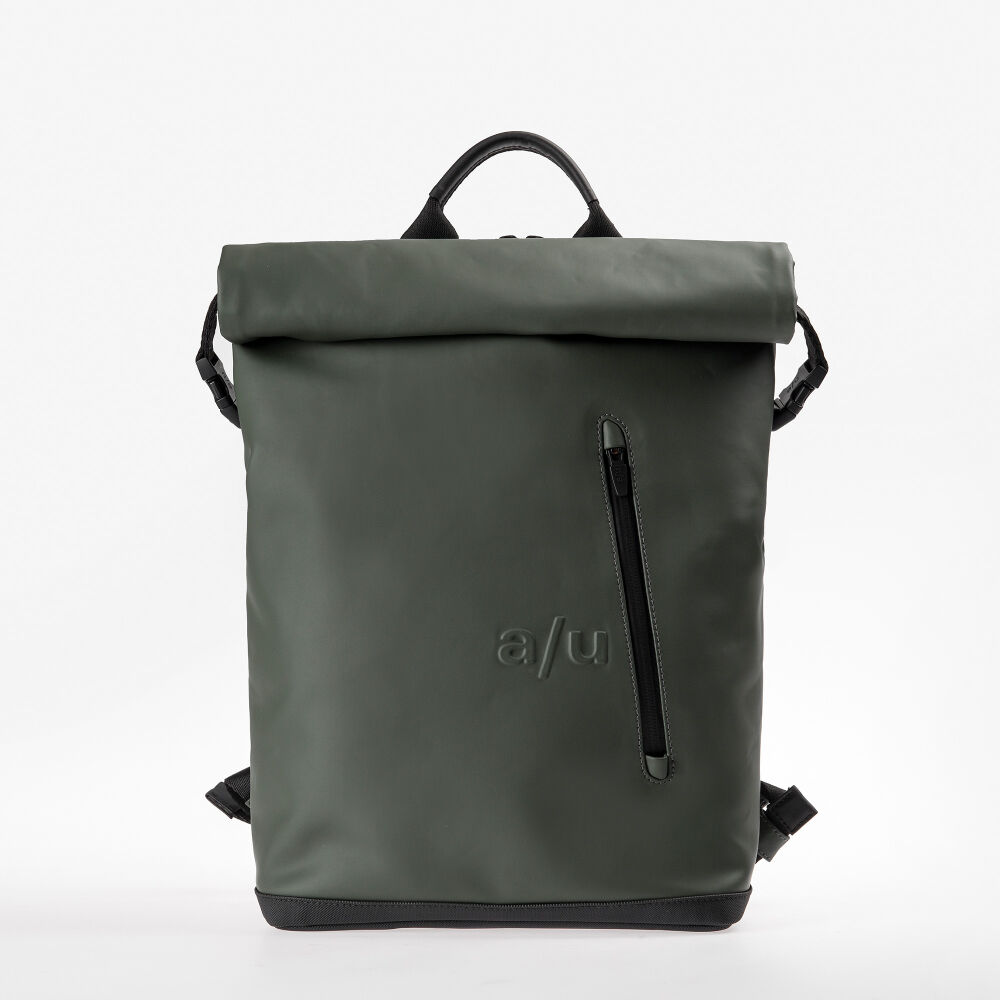 aunts & uncles Japan Nishi Tokio Rolltop Rucksack für 13" Notebookfach forest night