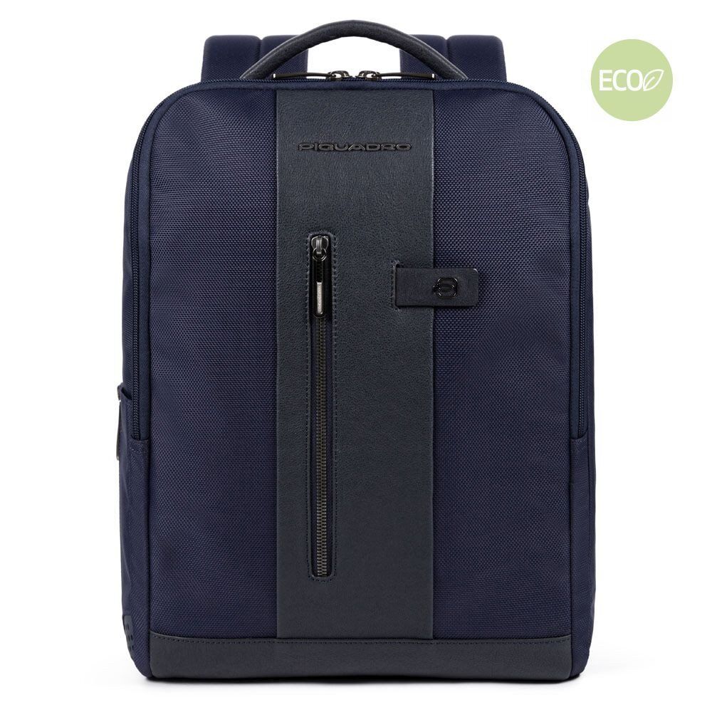 Piquadro Brief 2 Laptoprucksack 15,6" aus rezykliertem Stoff mit iPad Piquadro Brief 2 Laptoprucksack 15,6" aus rezykliertem Stoff mit iPad