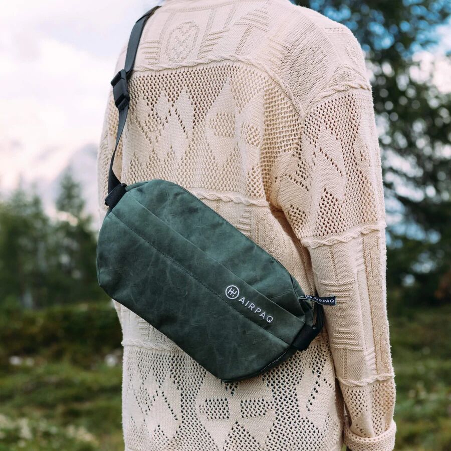 Airpaq Sling Baq Umhängetasche Sling Baq Eukalyptus Airpaq Sling Baq Umhängetasche Sling Baq Eukalyptus