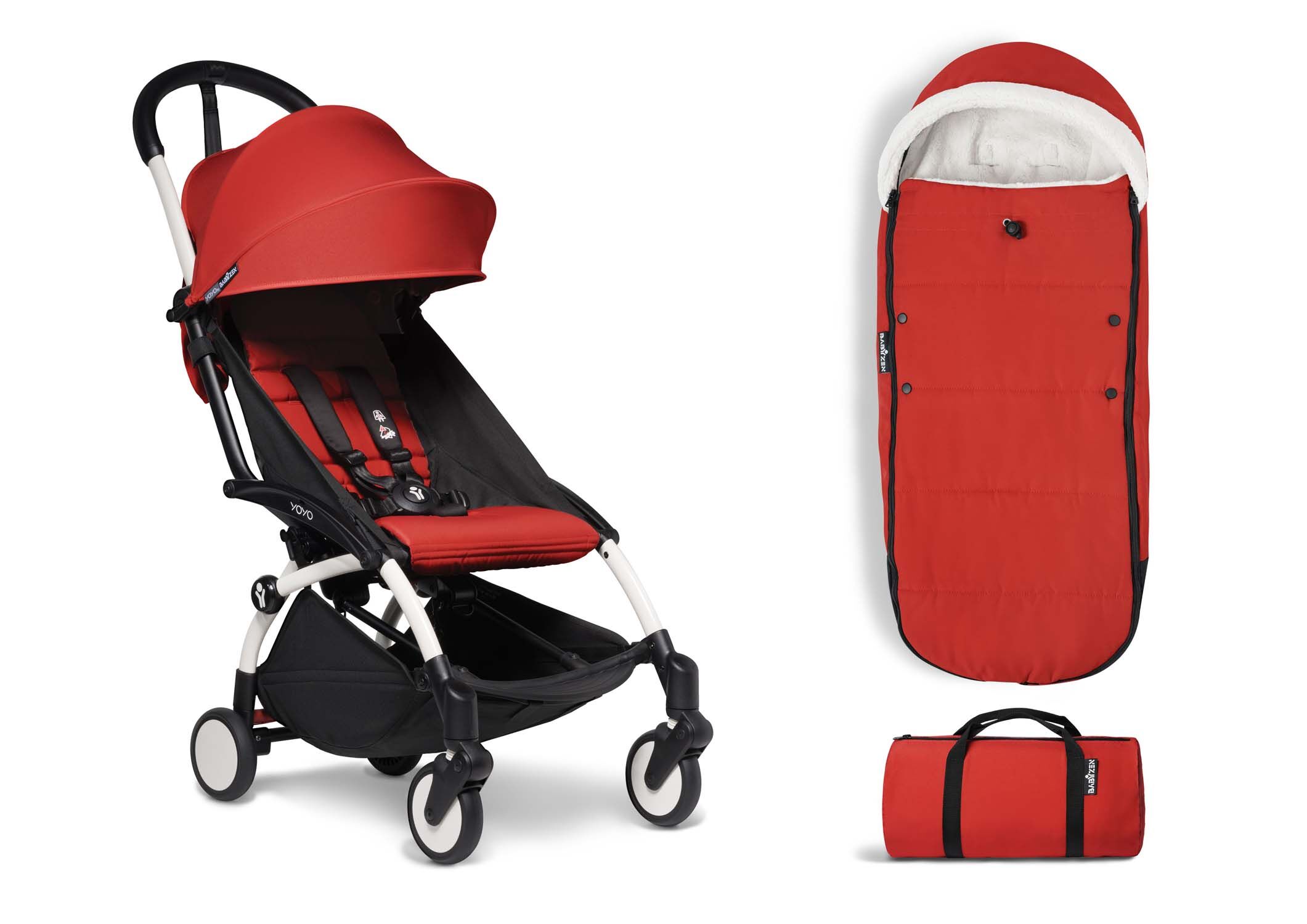 Babyzen Yoyo Accessoires Fußsack rot