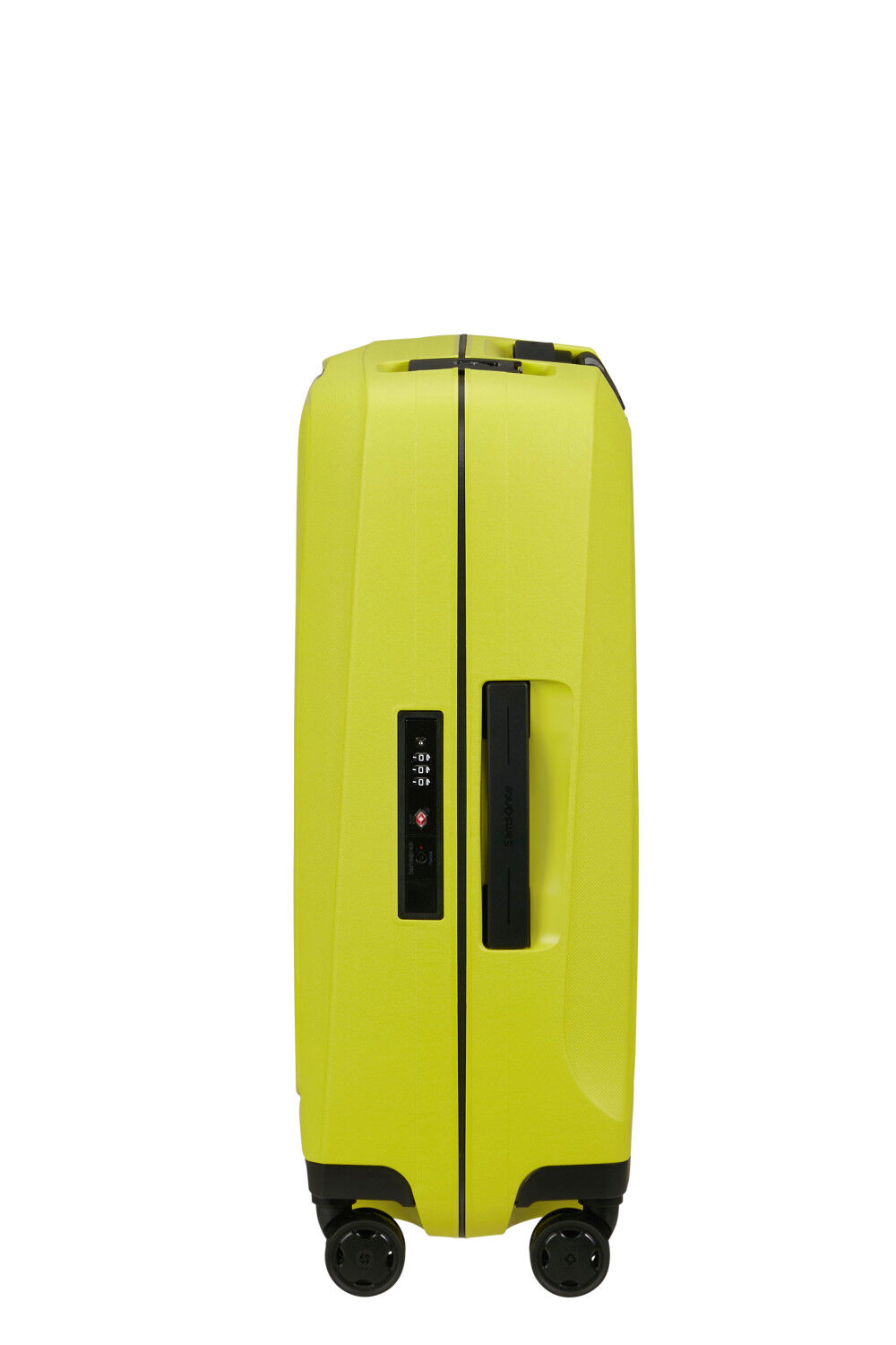 Samsonite Essens Trolley mit 4 Rollen 55cm + GRATIS HOTELGUTSCHEIN Lime