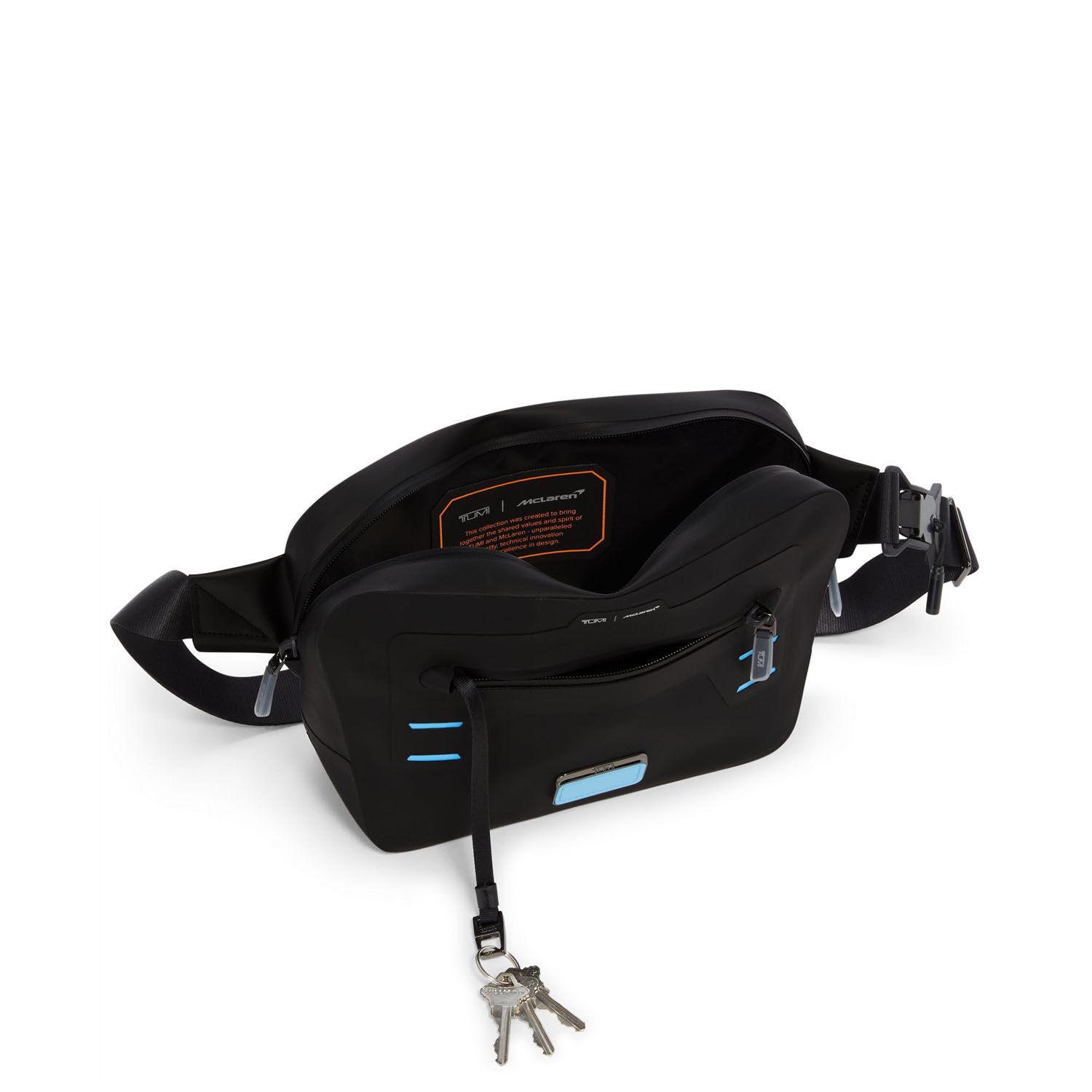 Tumi McLaren Rally Sling + GRATIS HOTELGUTSCHEIN Black Tumi McLaren Rally Sling + GRATIS HOTELGUTSCHEIN Black