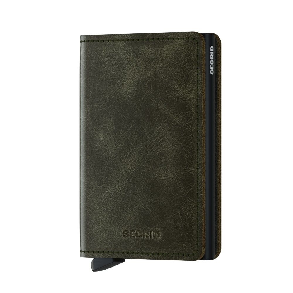 Secrid Slimwallet Vintage SV-Olive-Black